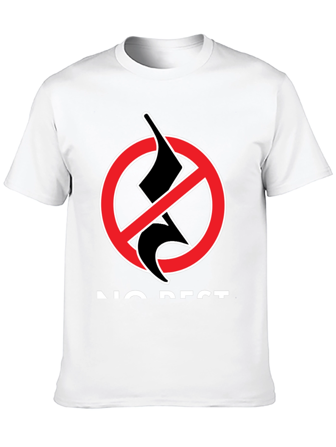 No Rest T-Shirt - Black Graphic Tee