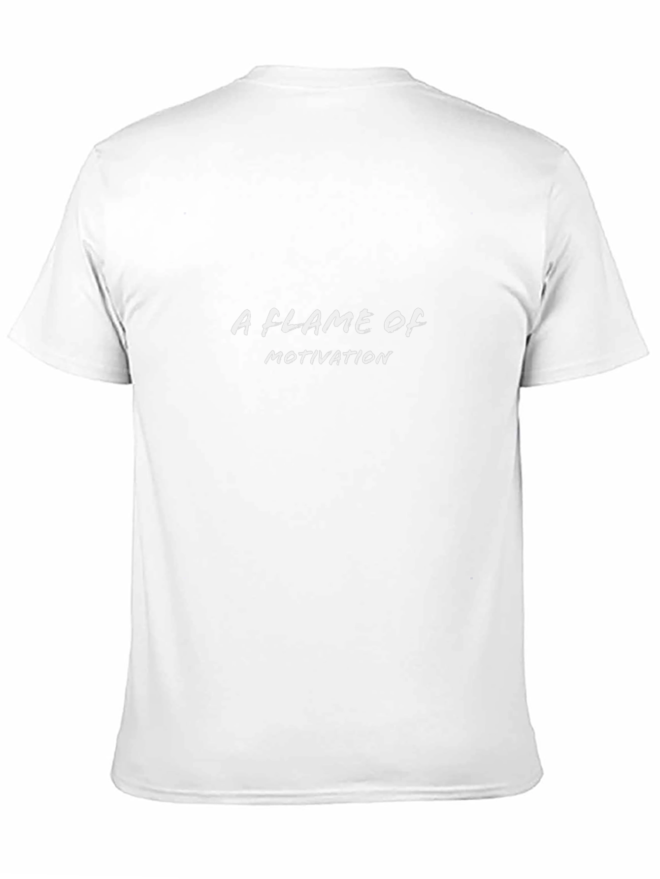 A Flame of Motivation Black T-Shirt