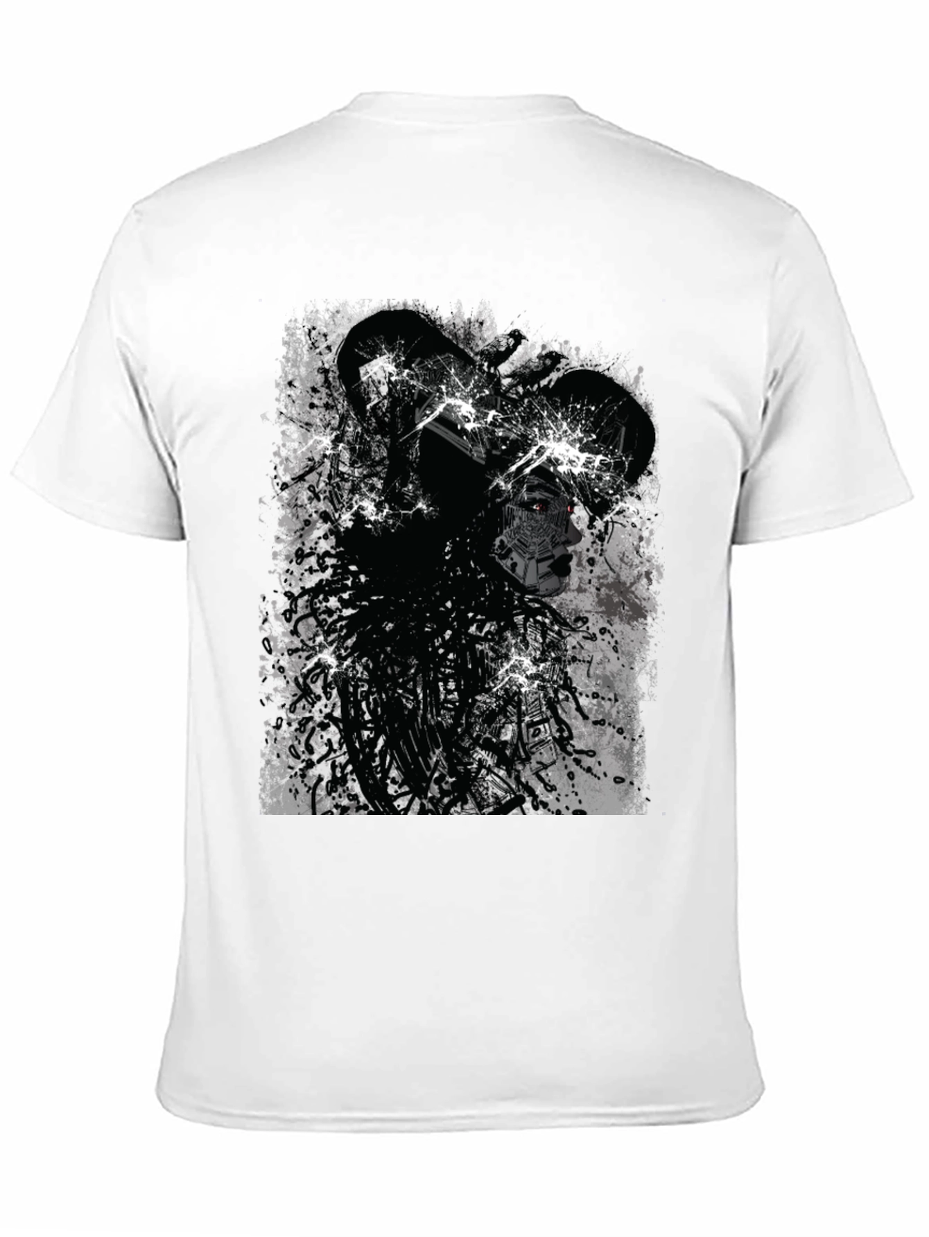 Edgy Cyberpunk Graphic Tee