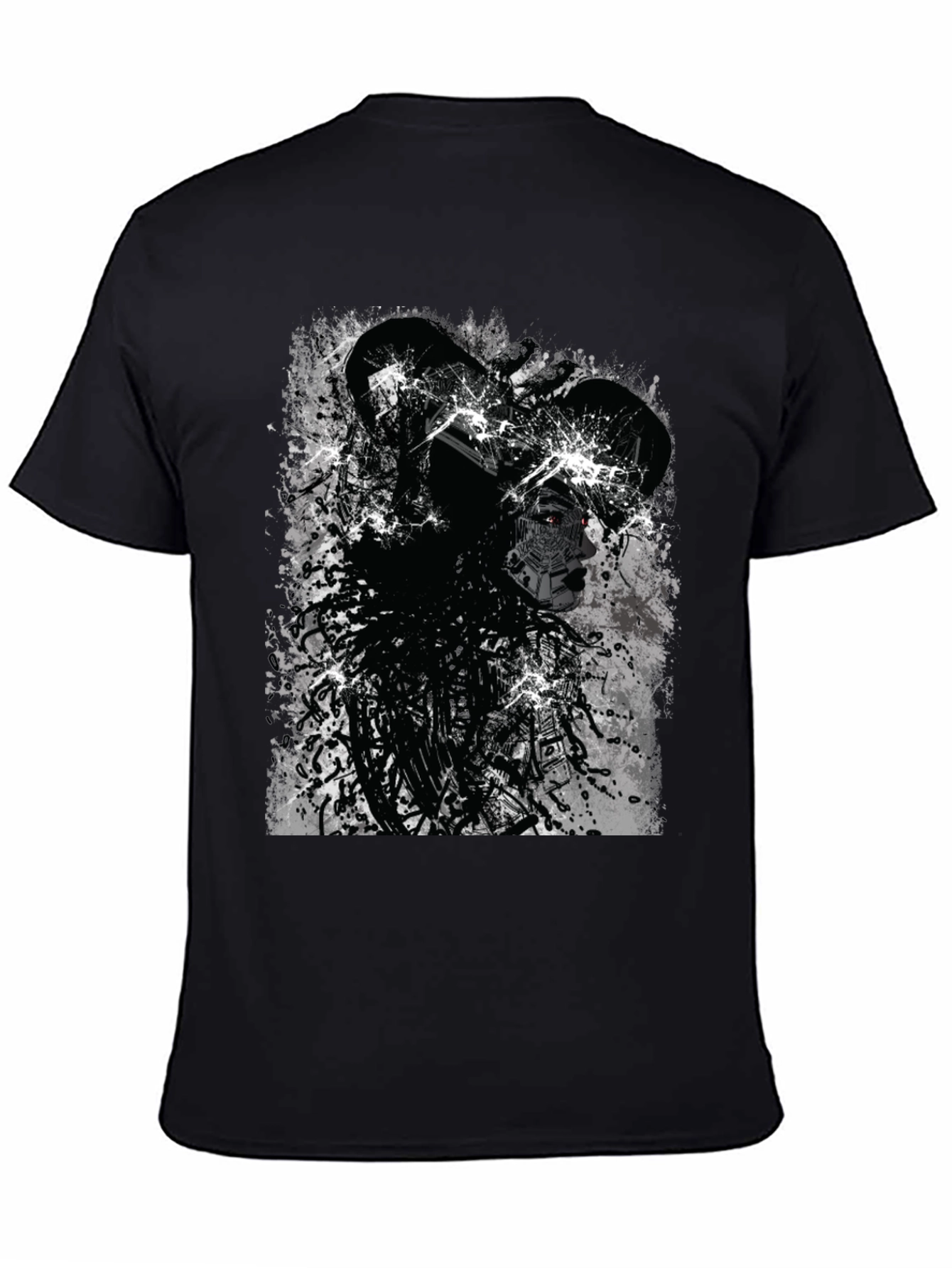 Edgy Cyberpunk Graphic Tee