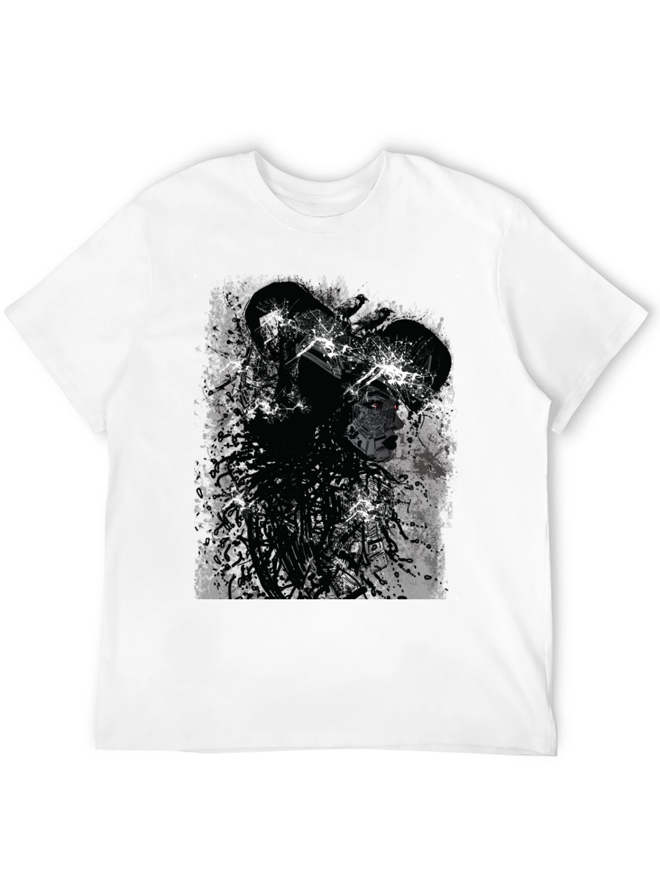 Edgy Cyberpunk Graphic Tee