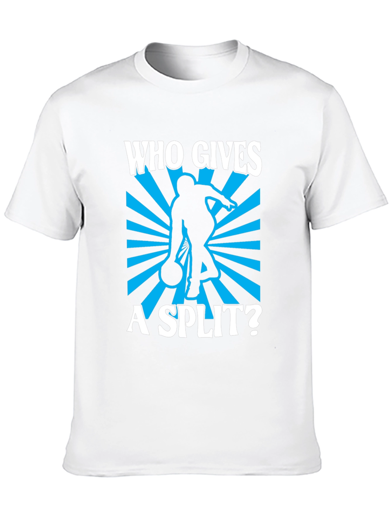 Who Gives A Split Bowling T-Shirt - Black