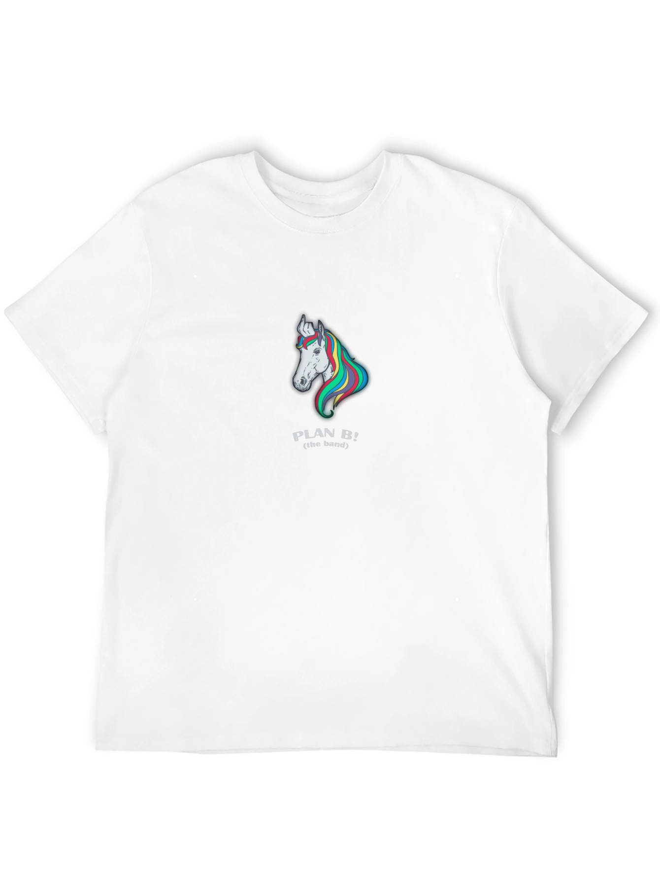Plan B Unicorn Graphic Black T-Shirt