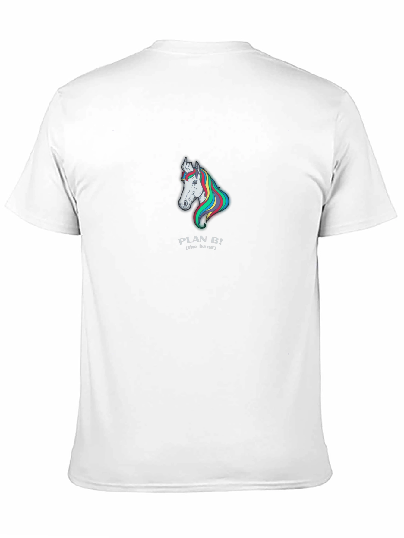 Plan B Unicorn Graphic Black T-Shirt