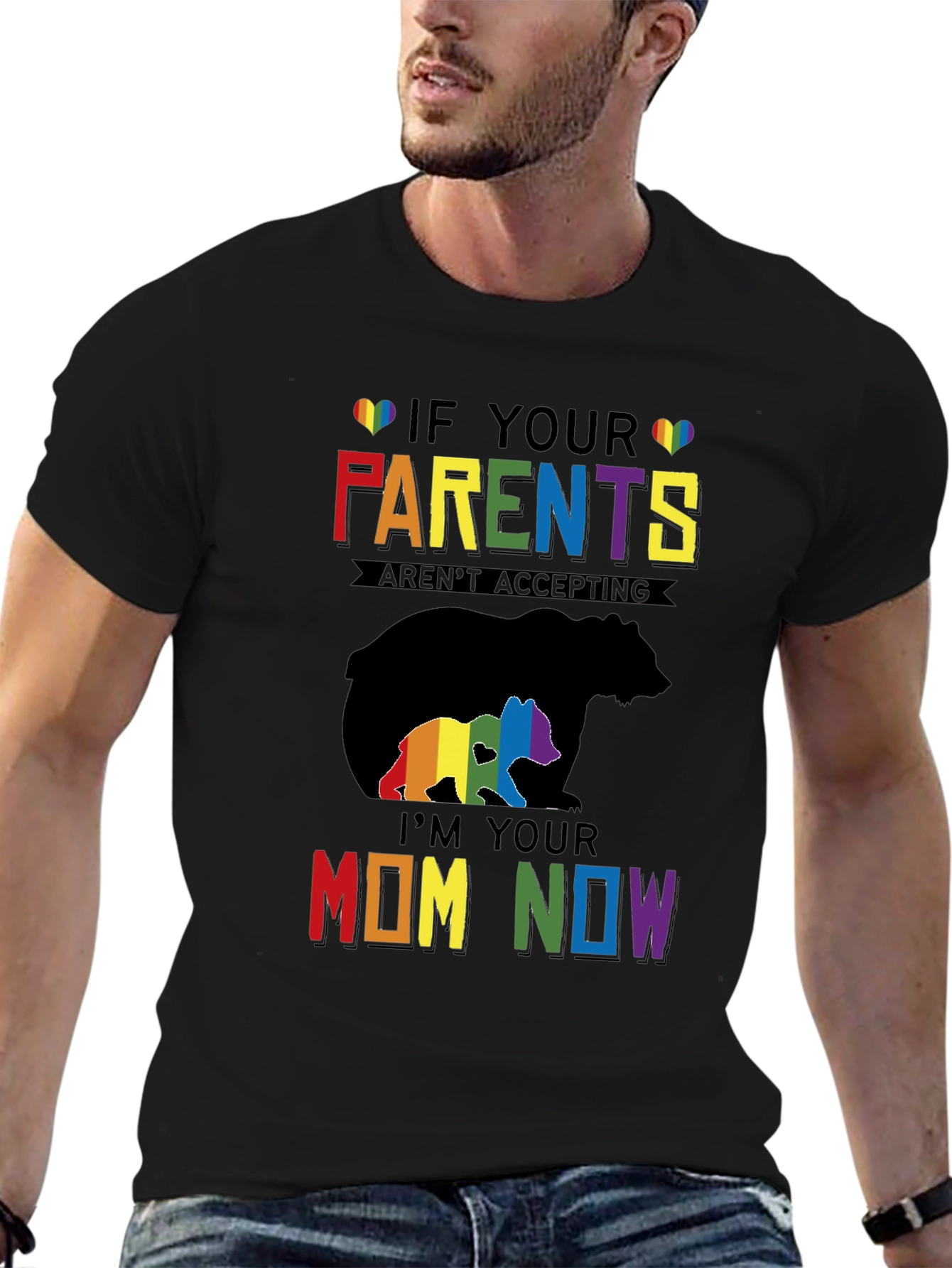 LGBTQ+ Mama Bear T-Shirt - Im Your Mom Now