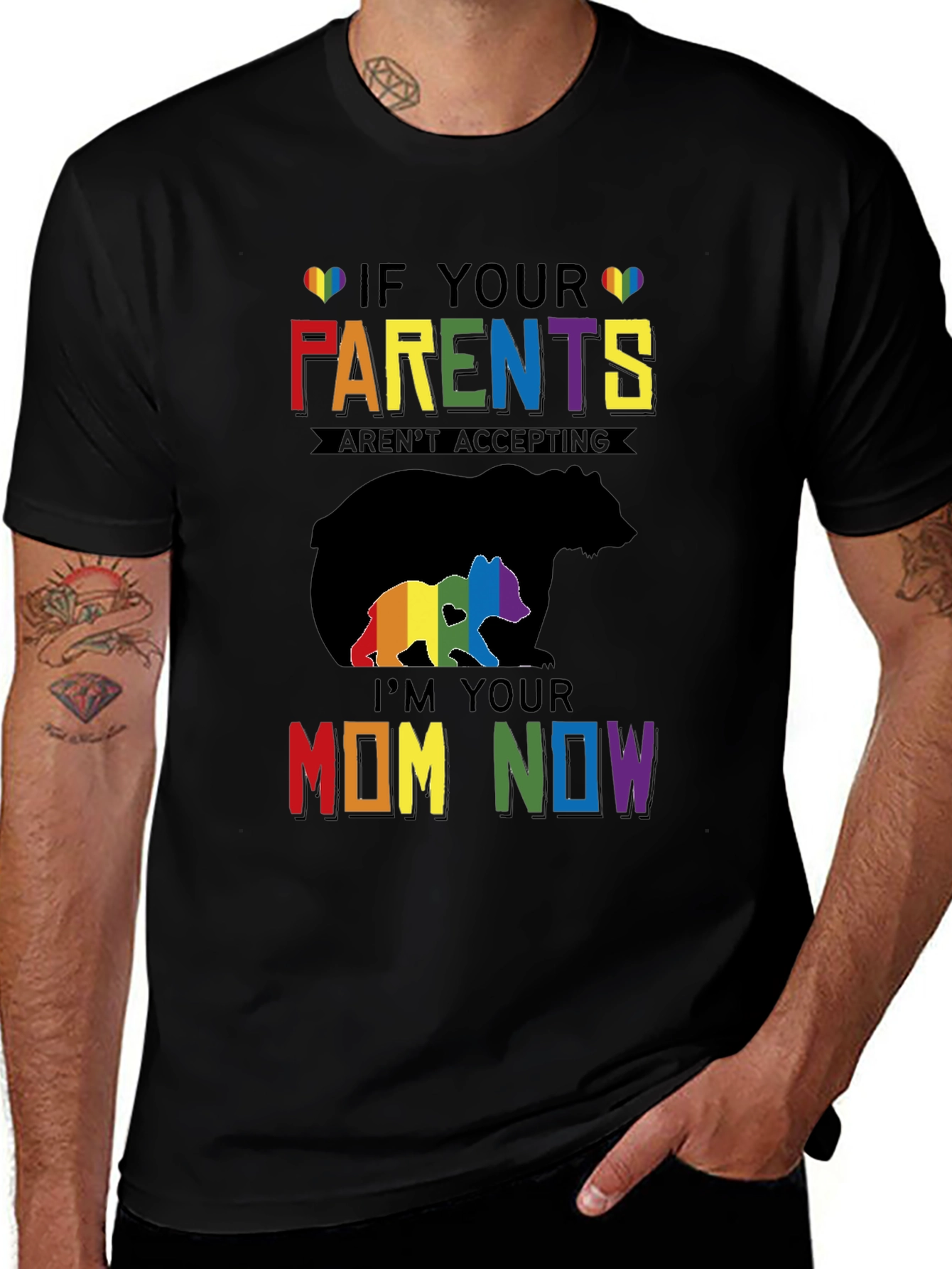 LGBTQ+ Mama Bear T-Shirt - Im Your Mom Now