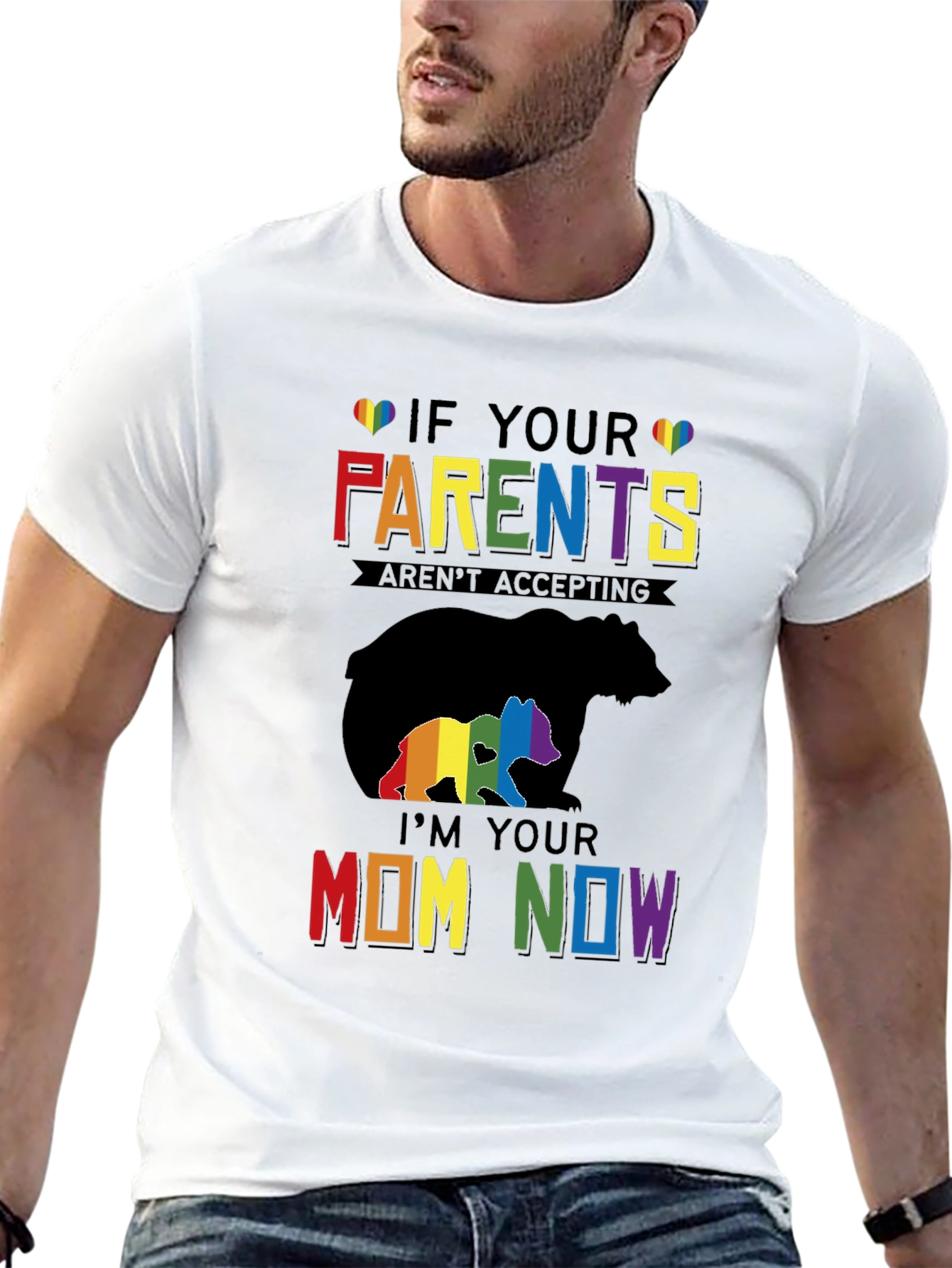 LGBTQ+ Mama Bear T-Shirt - Im Your Mom Now