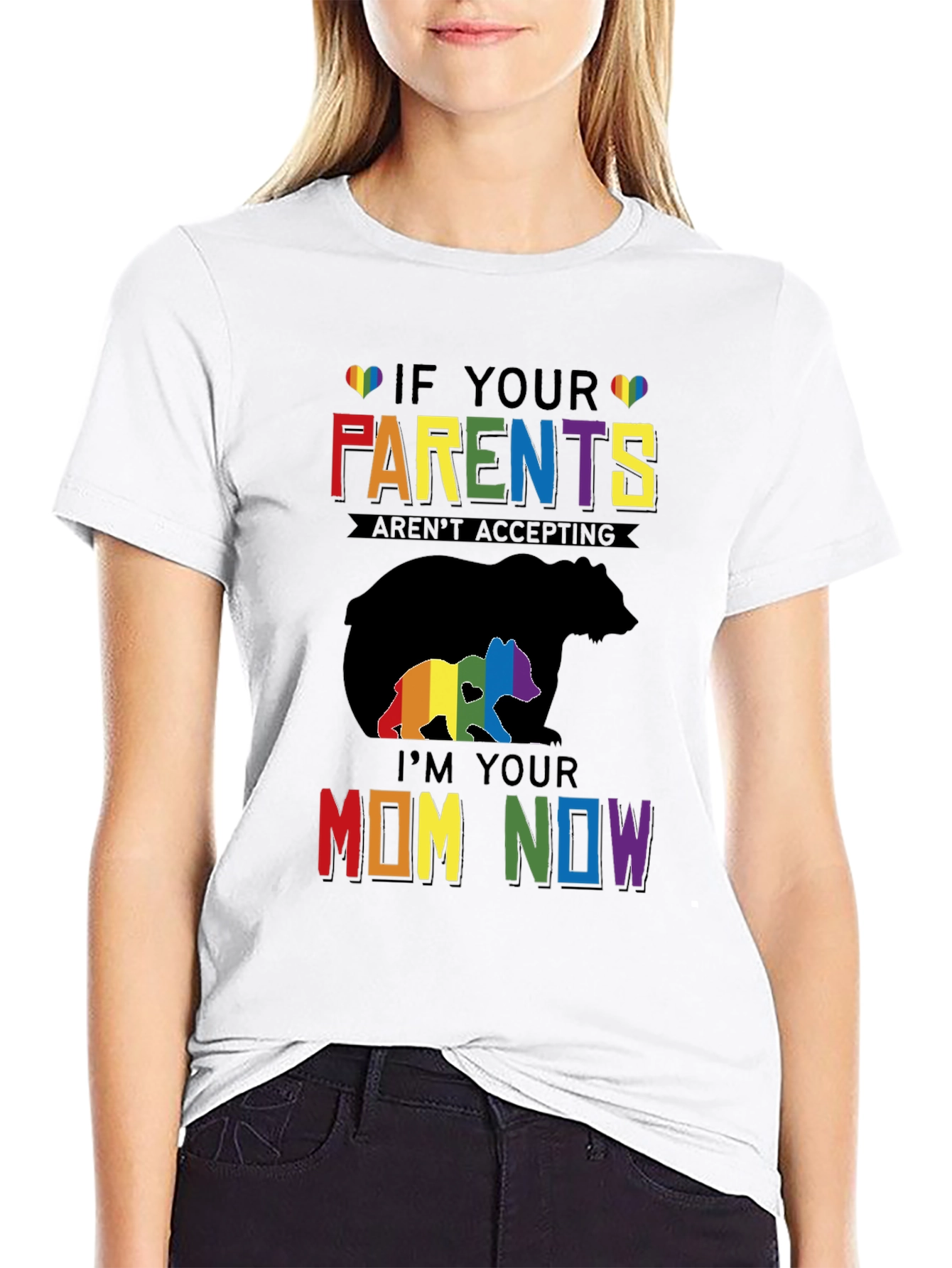 LGBTQ+ Mama Bear T-Shirt - Im Your Mom Now
