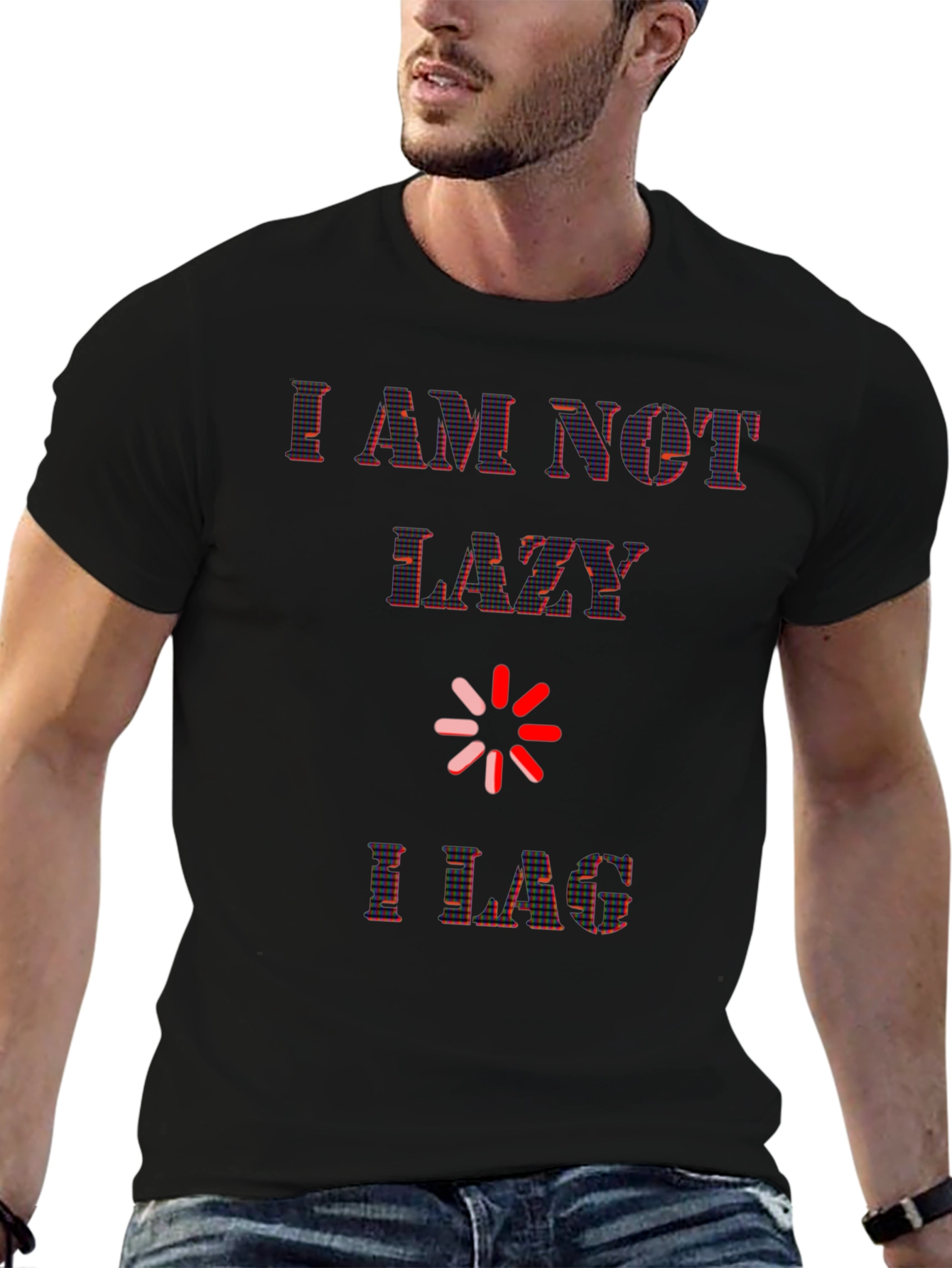 Im Not Lazy I Lag - Gamer T-Shirt