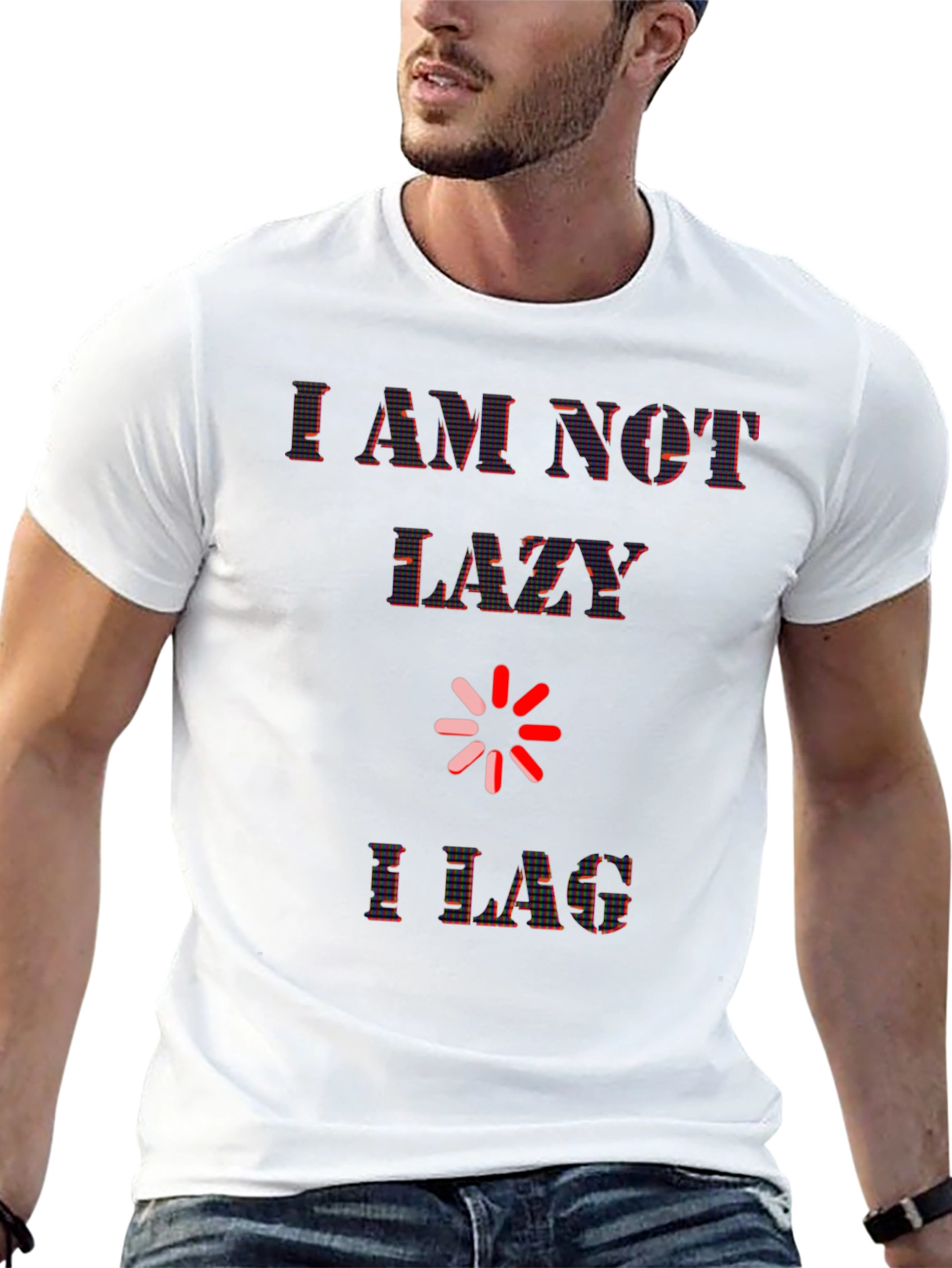 Im Not Lazy I Lag - Gamer T-Shirt