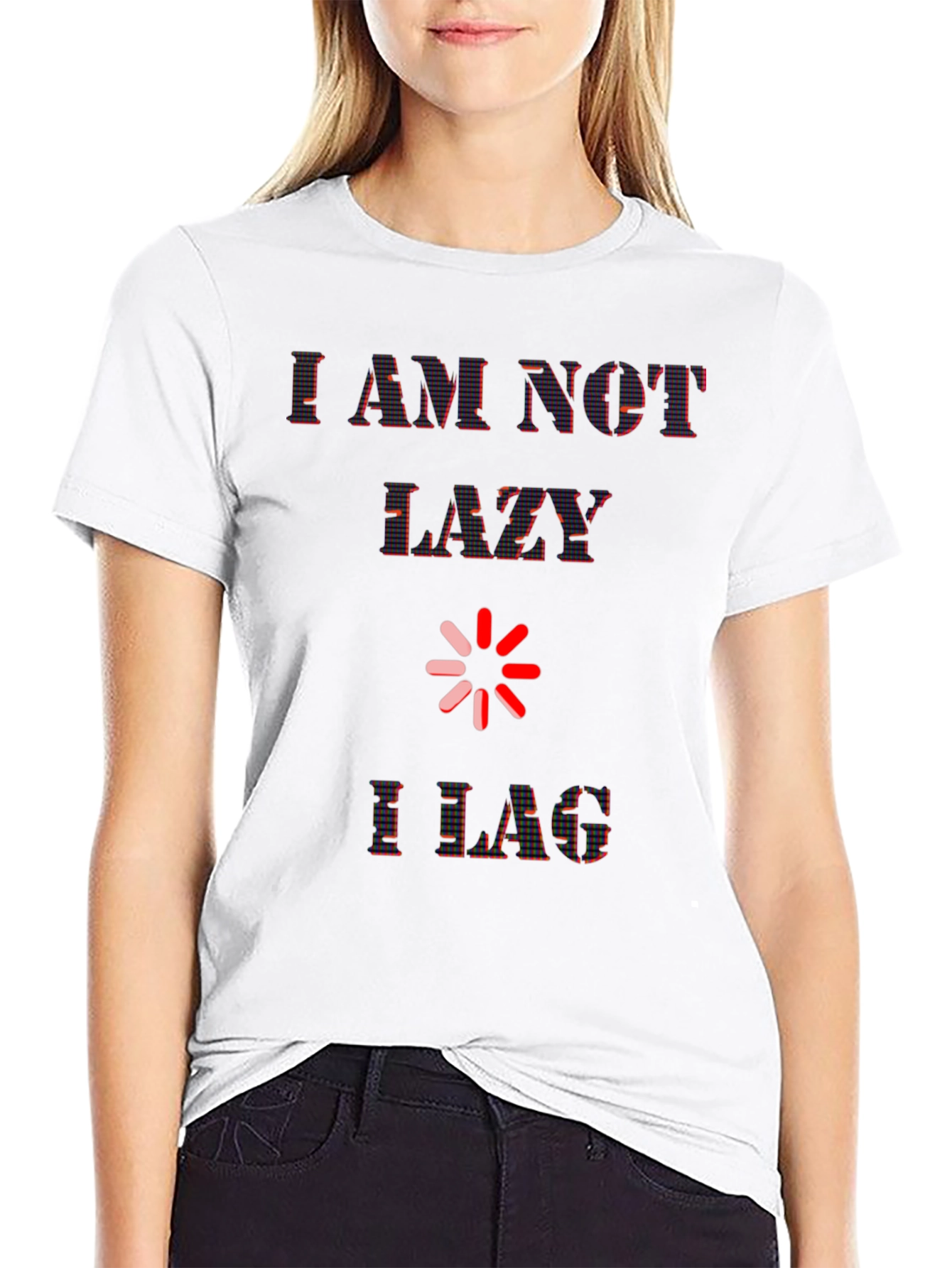Im Not Lazy I Lag - Gamer T-Shirt