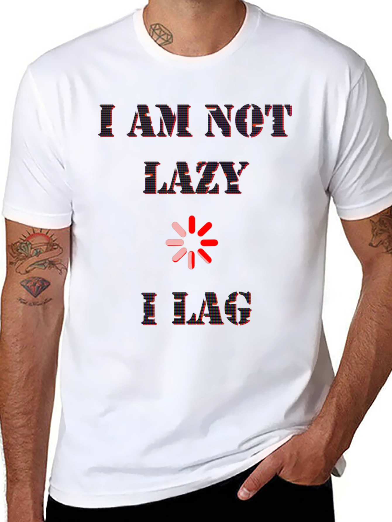 Im Not Lazy I Lag - Gamer T-Shirt