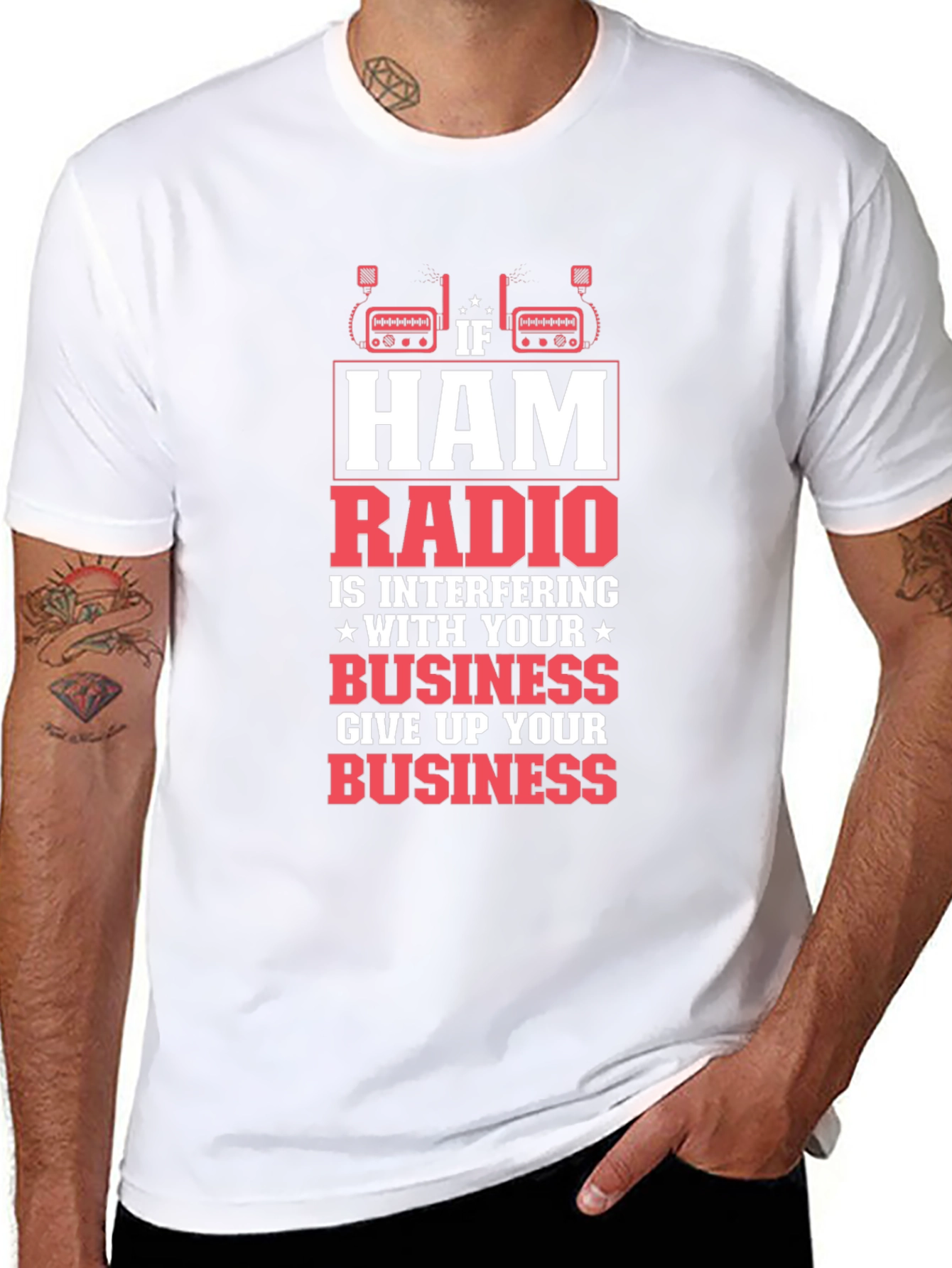Ham Radio T-Shirt: Funny Amateur Radio Operator Tee