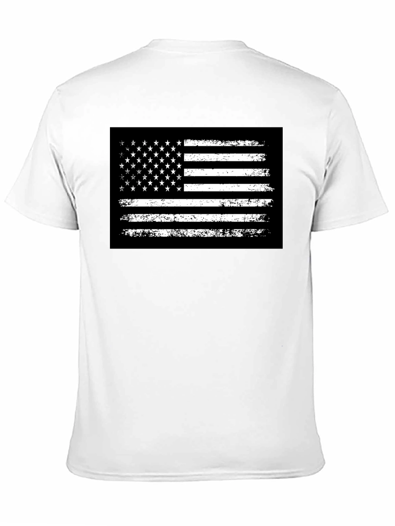 Distressed American Flag Graphic Tee