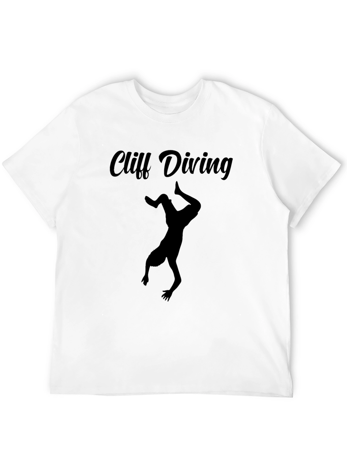 Cliff Diving Graphic Tee - Extreme Sports T-Shirt