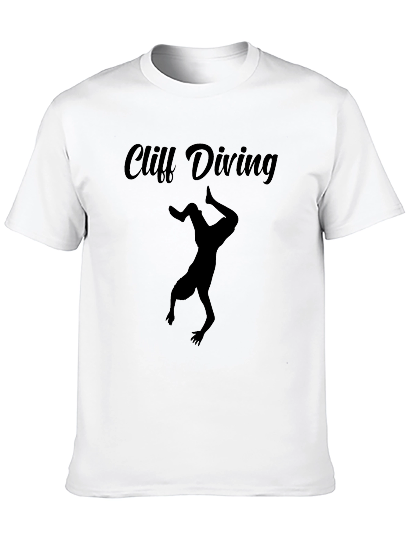 Cliff Diving Graphic Tee - Extreme Sports T-Shirt