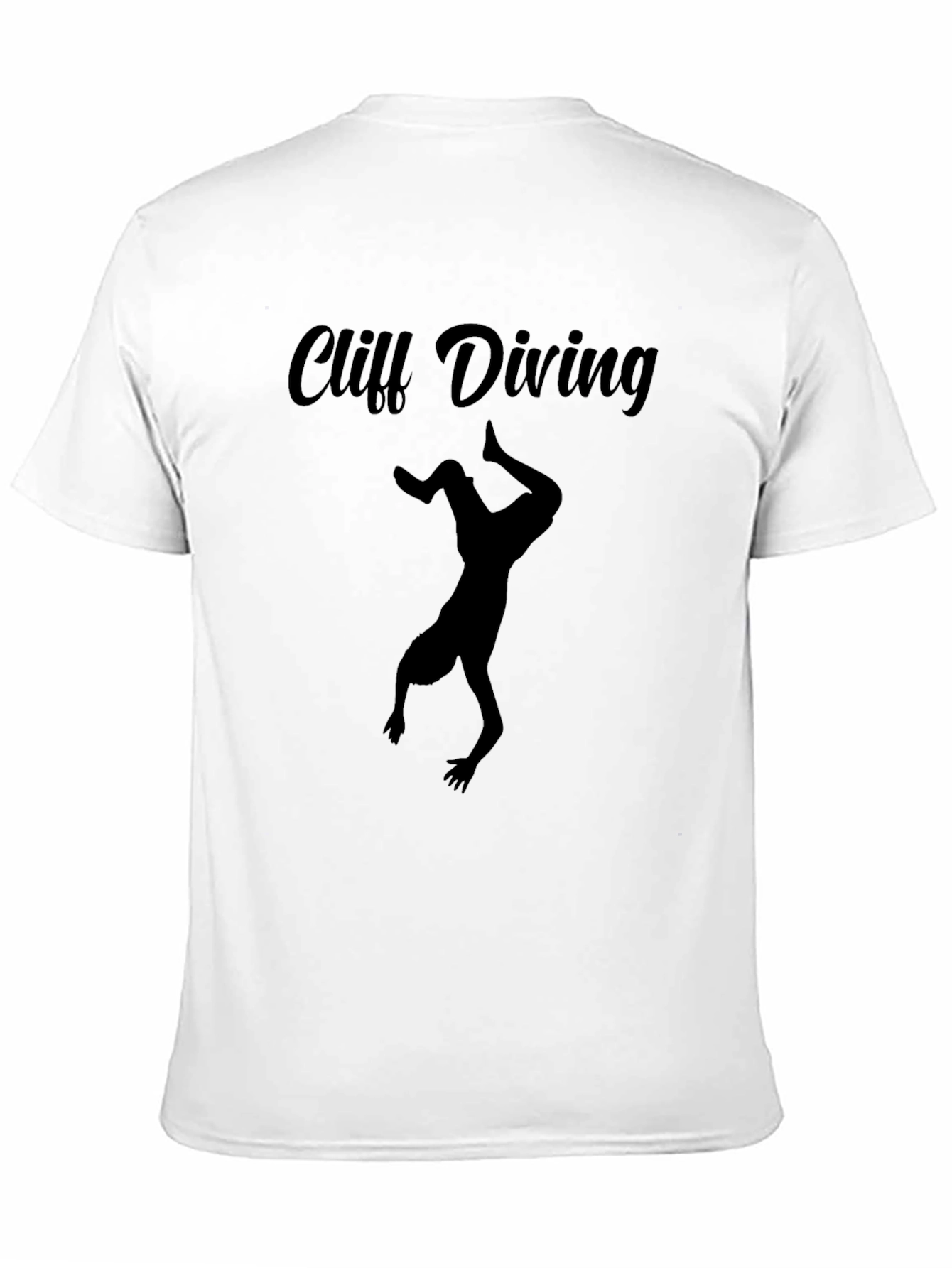 Cliff Diving Graphic Tee - Extreme Sports T-Shirt