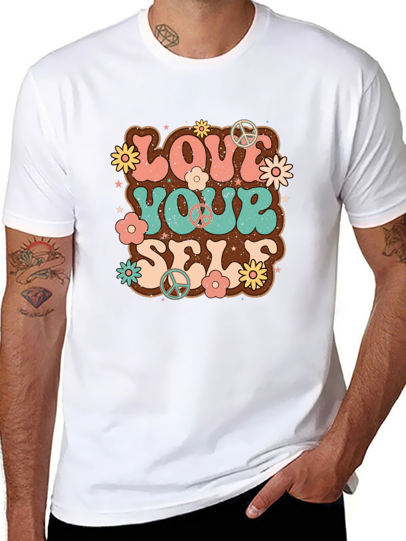 Retro Love Yourself Graphic Tee