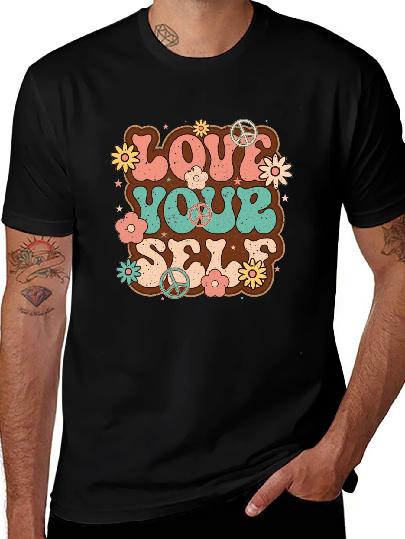 Retro Love Yourself Graphic Tee