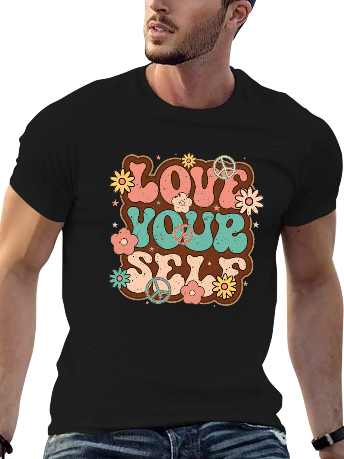Retro Love Yourself Graphic Tee