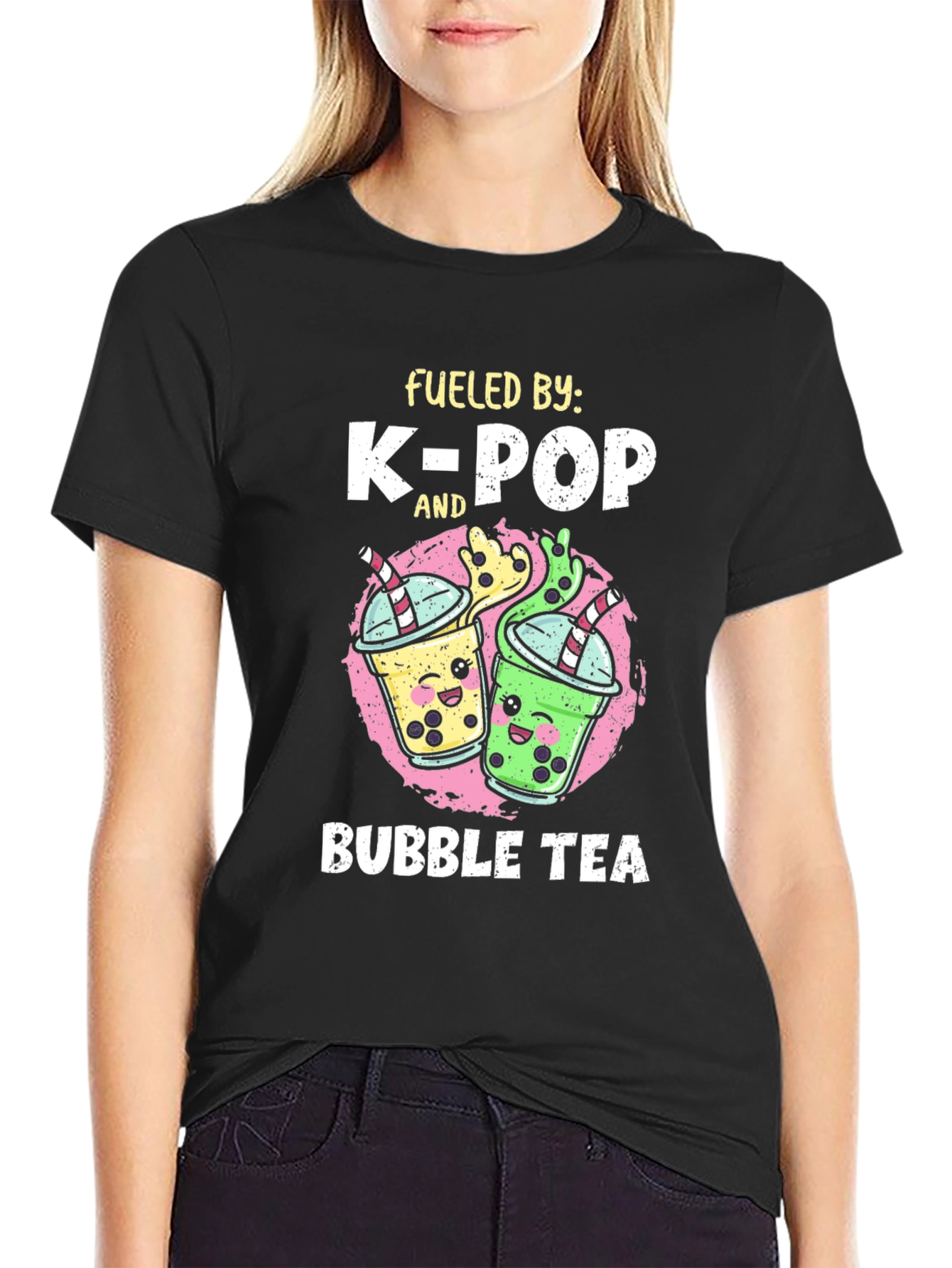 K-Pop and Bubble Tea T-Shirt
