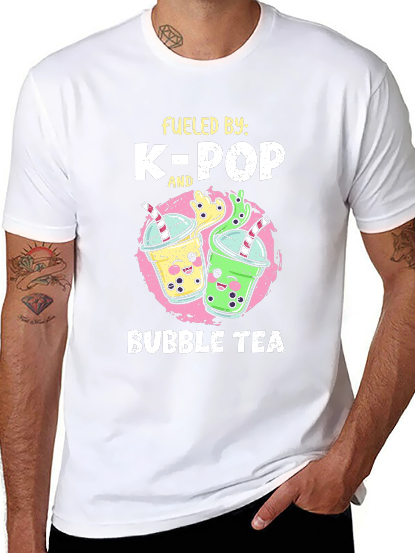 K-Pop and Bubble Tea T-Shirt