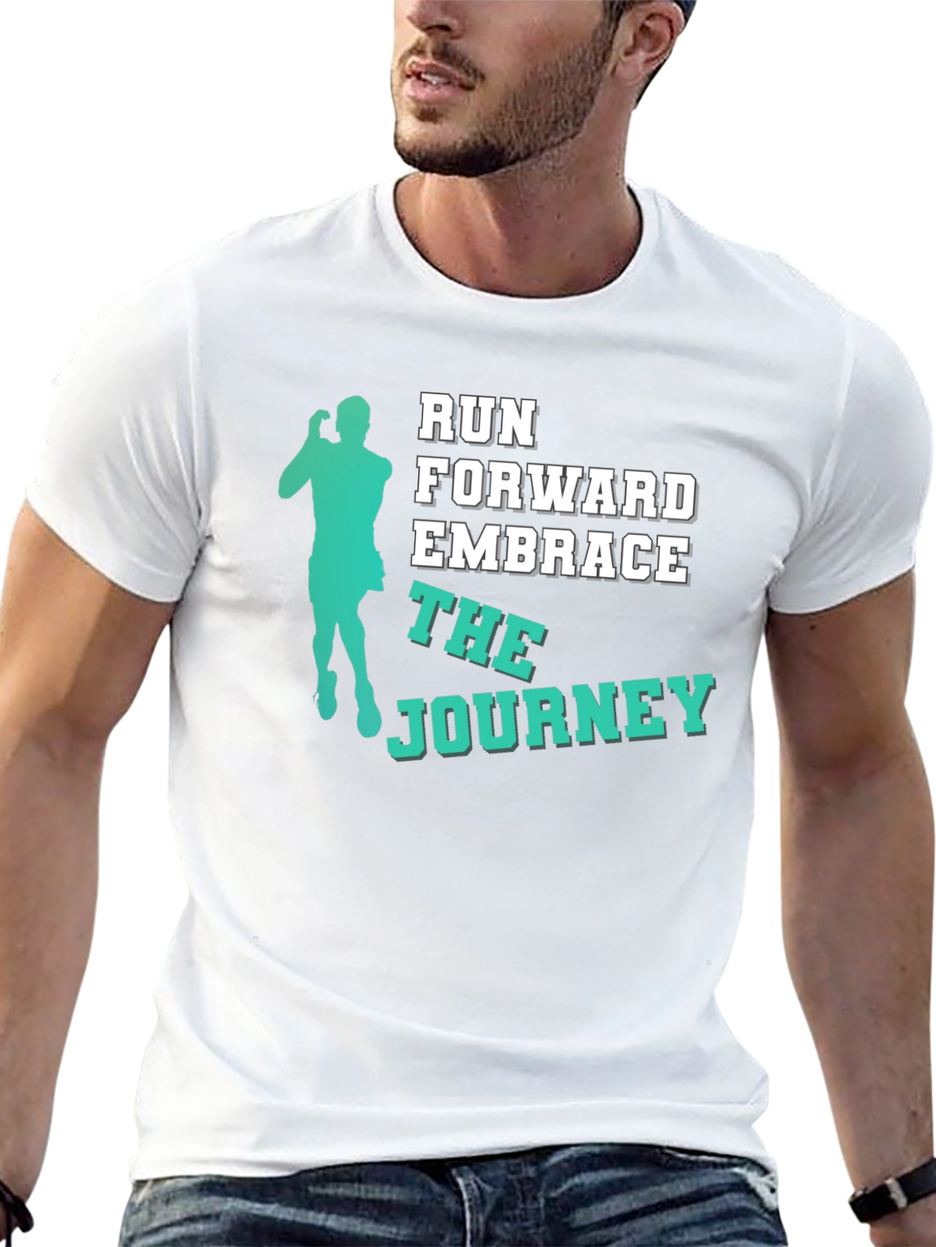 Run Forward Embrace The Journey T-Shirt
