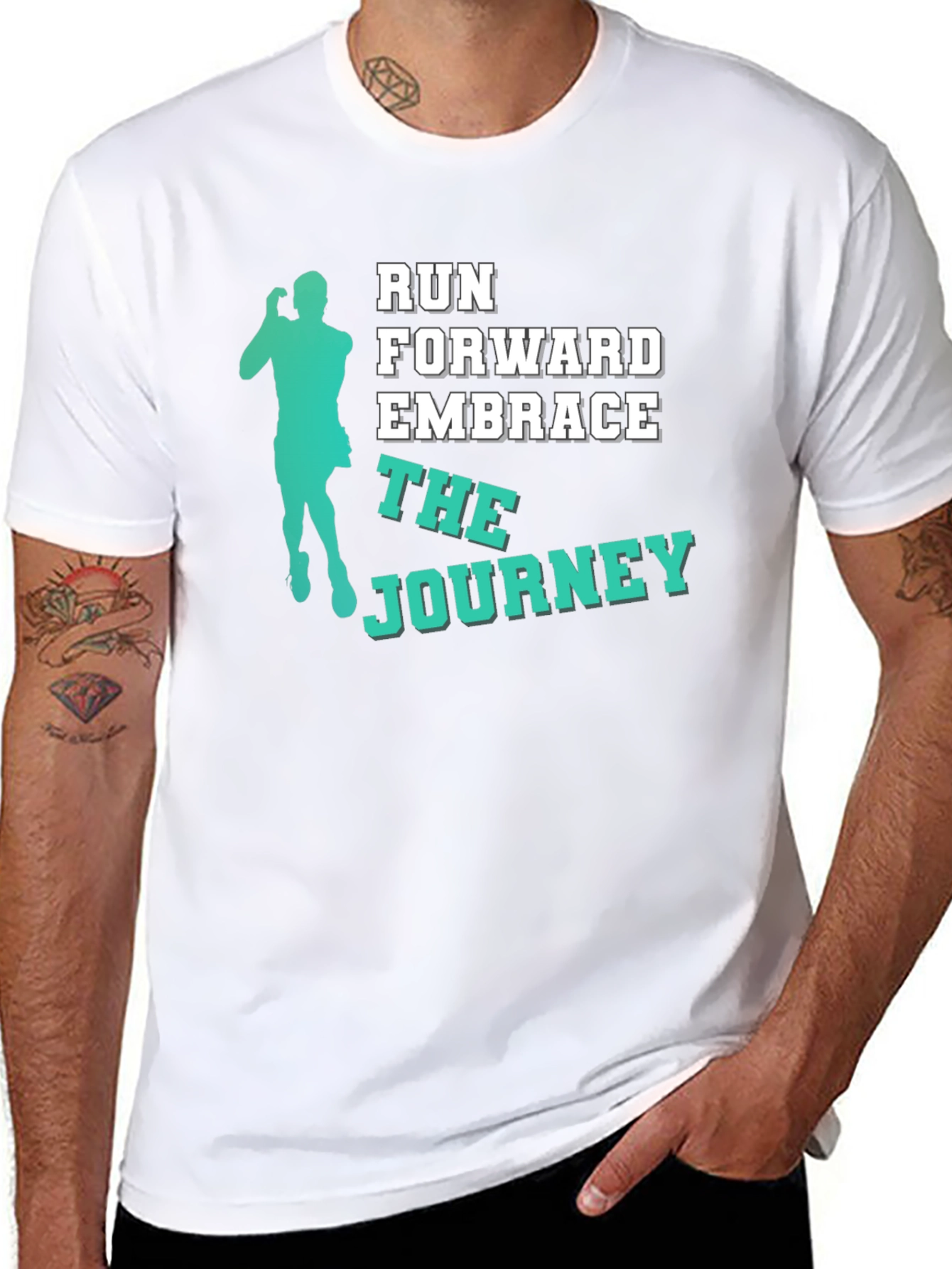 Run Forward Embrace The Journey T-Shirt