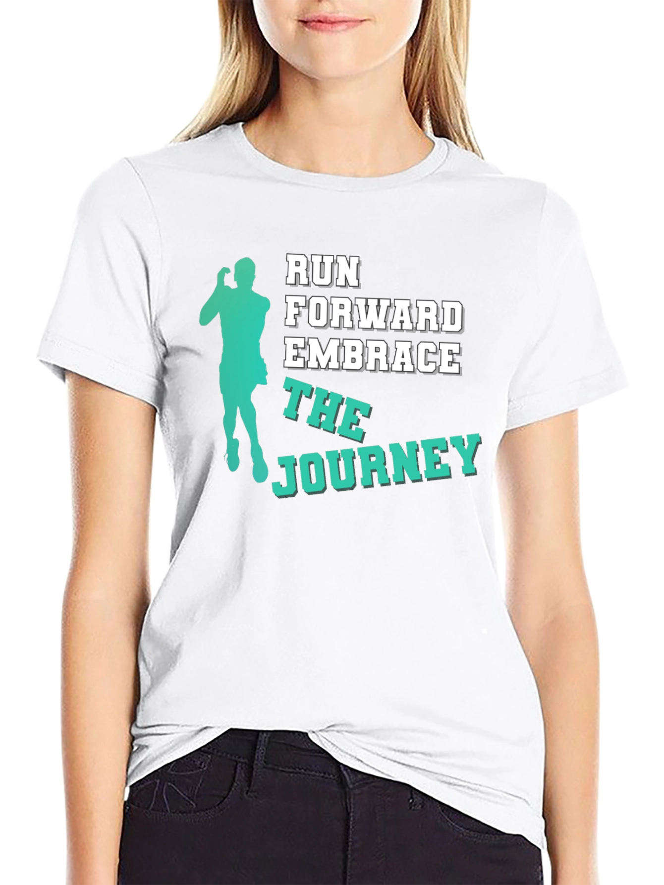 Run Forward Embrace The Journey T-Shirt