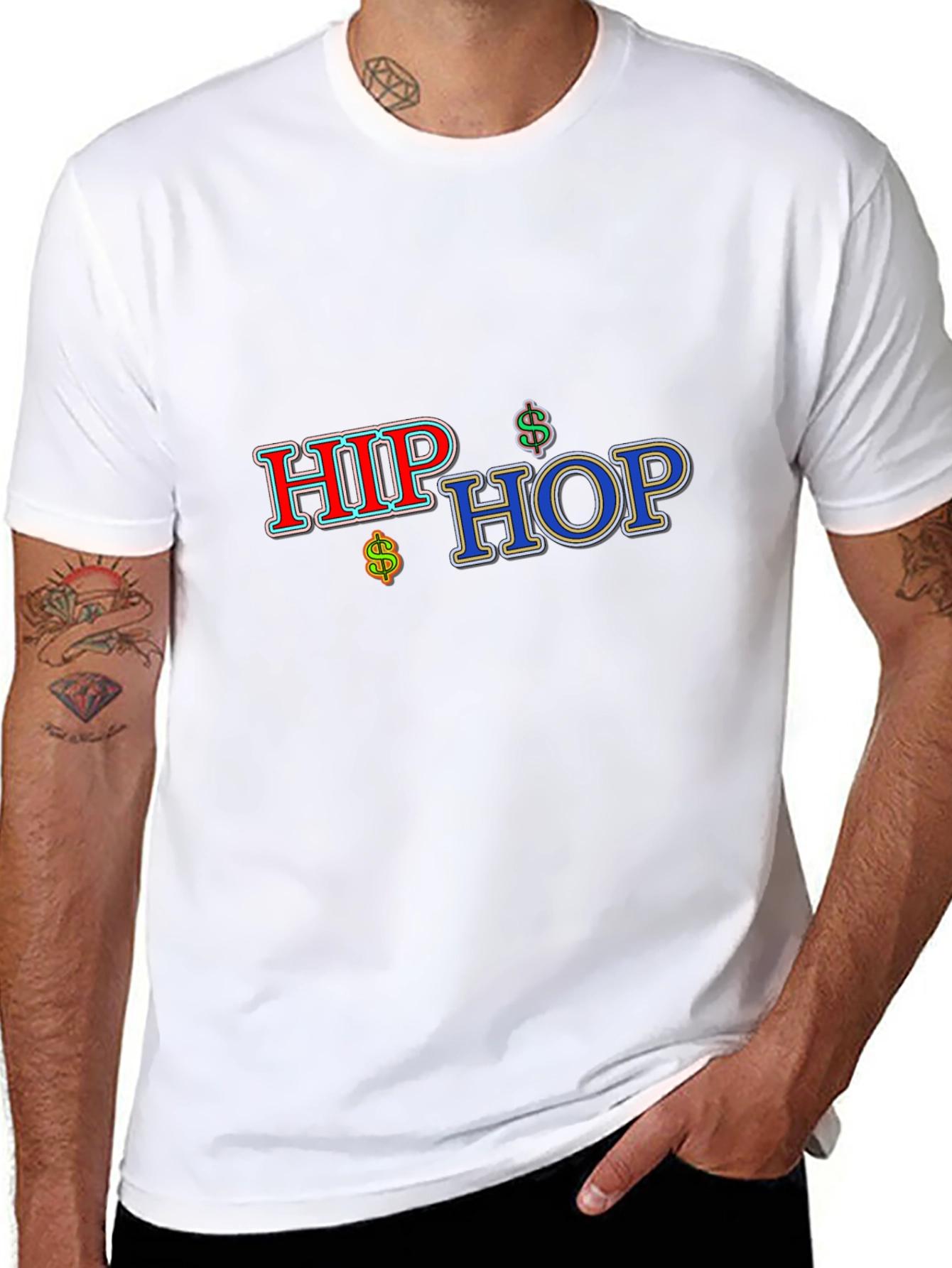 Hip Hop Black T-Shirt