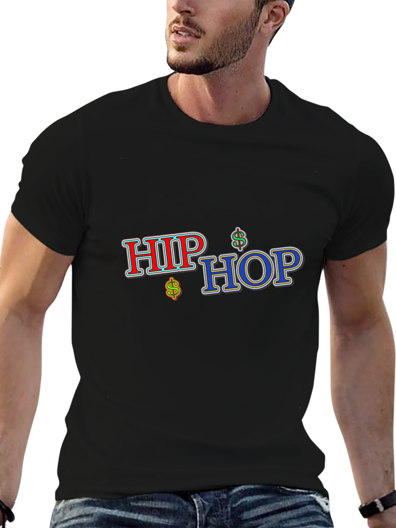 Hip Hop Black T-Shirt