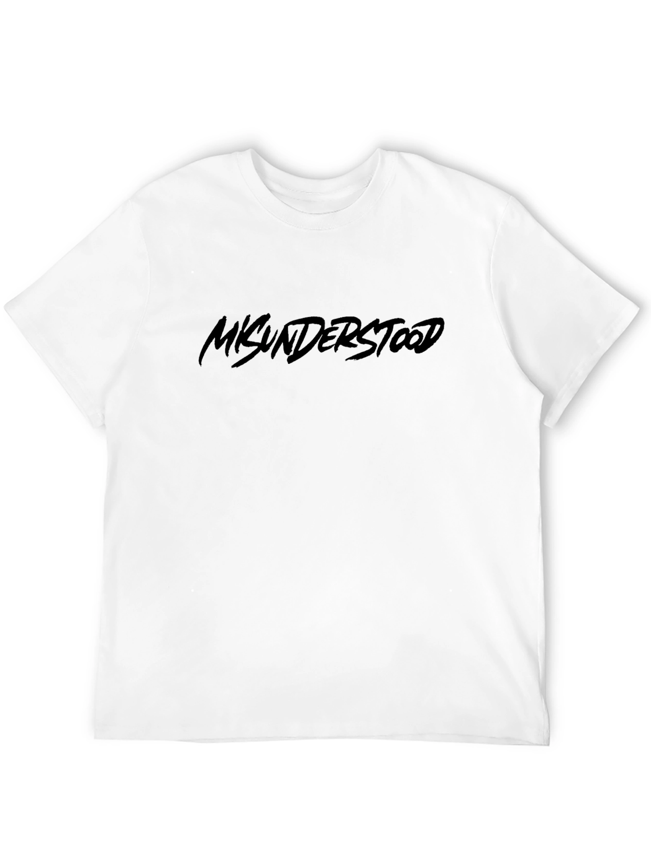 Misunderstood Graphic Print Black T-Shirt