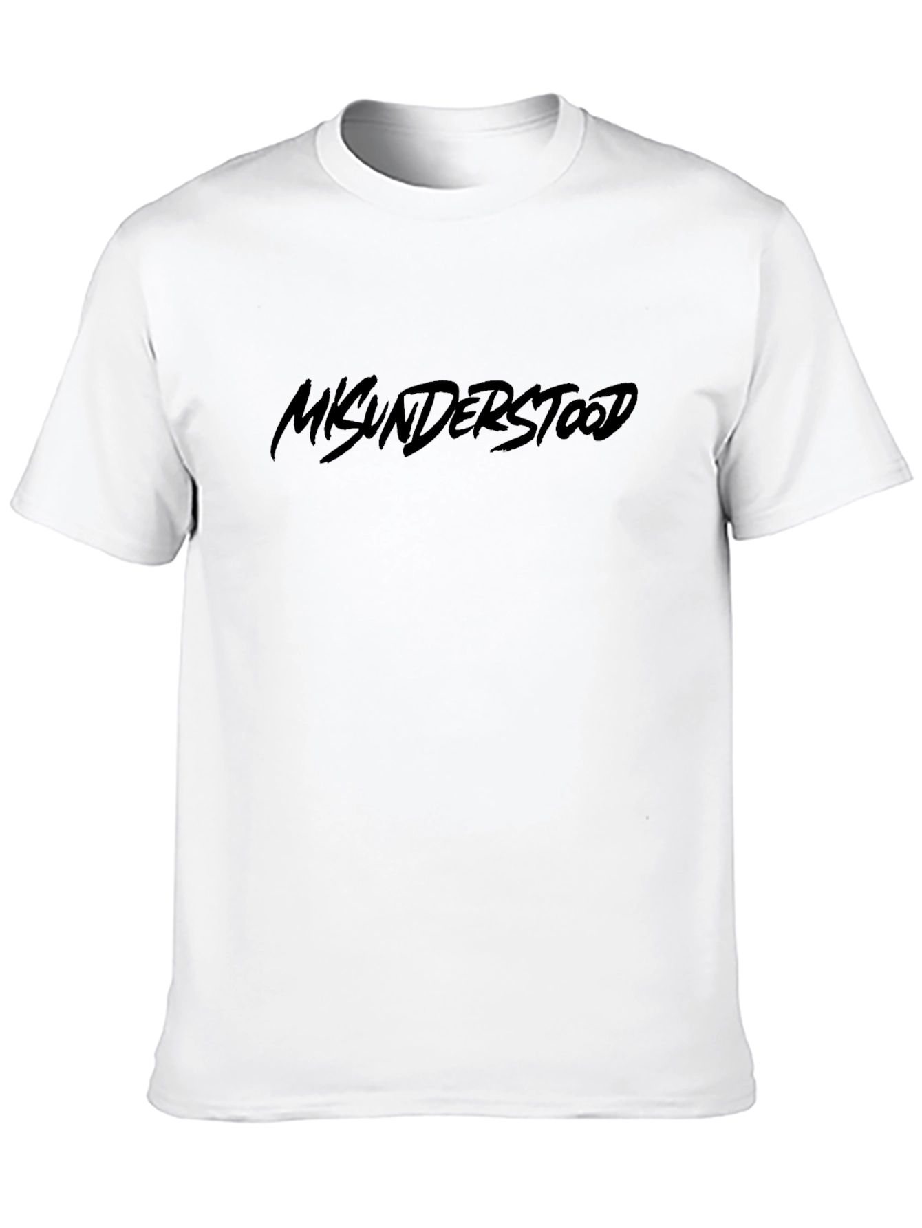 Misunderstood Graphic Print Black T-Shirt