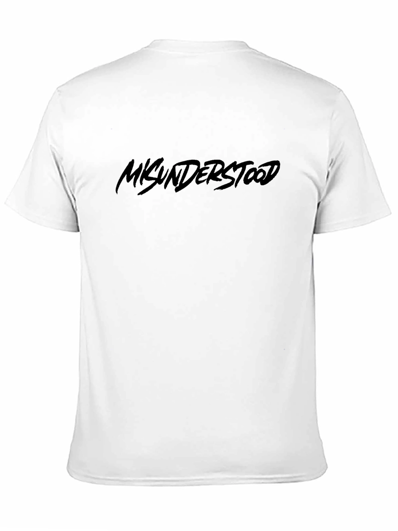 Misunderstood Graphic Print Black T-Shirt