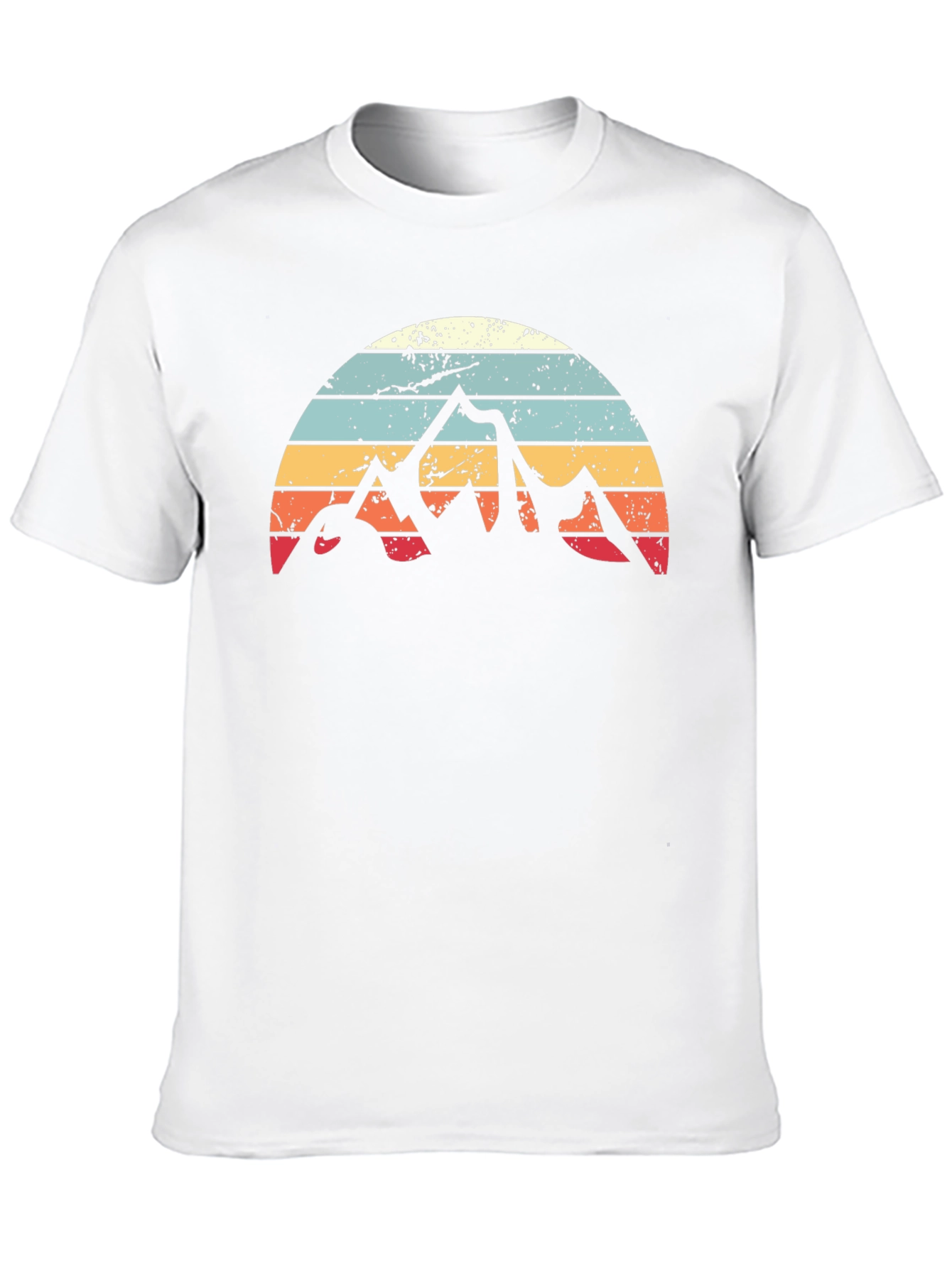 Retro Mountain Sunset Graphic Tee