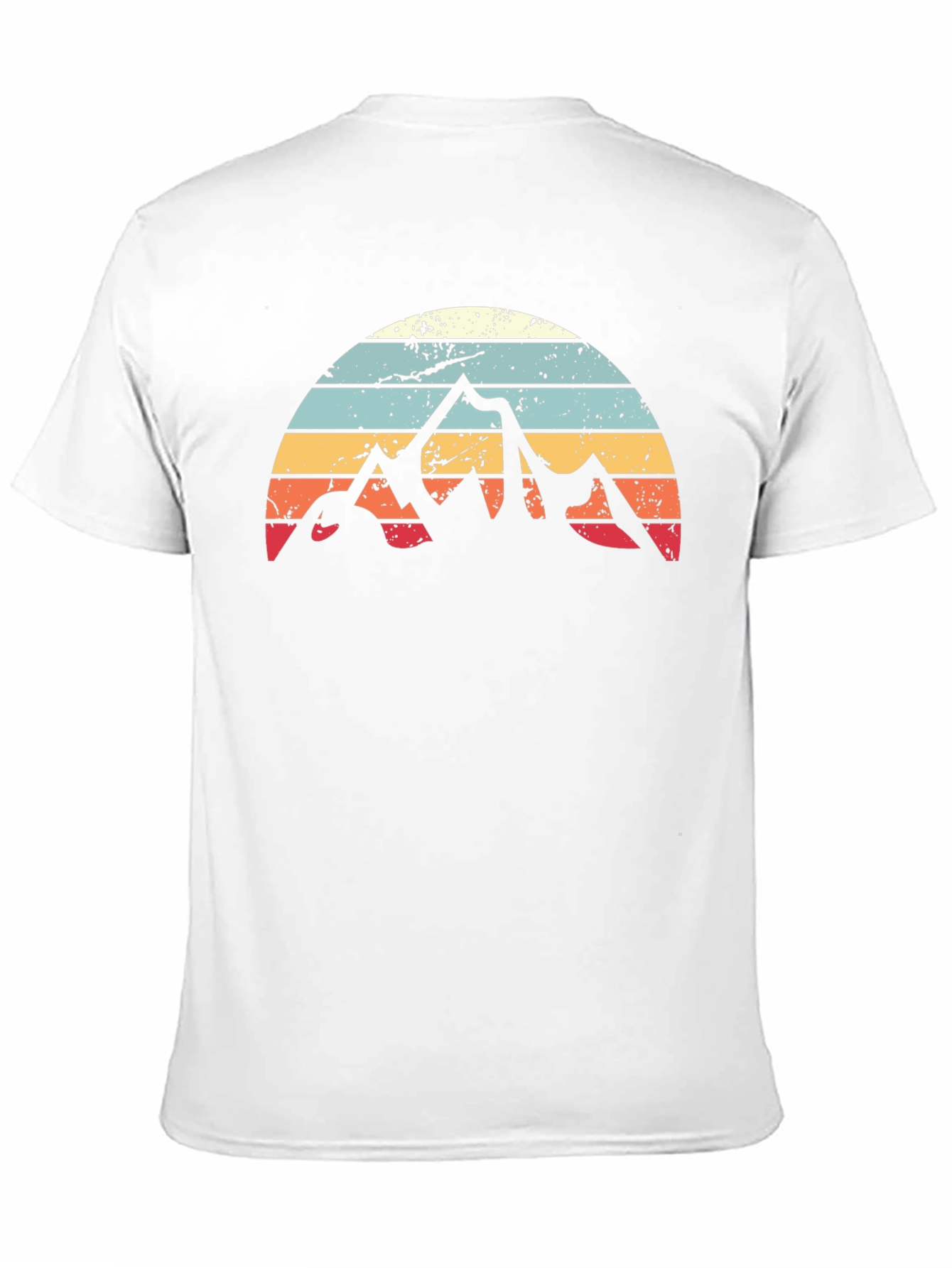 Retro Mountain Sunset Graphic Tee