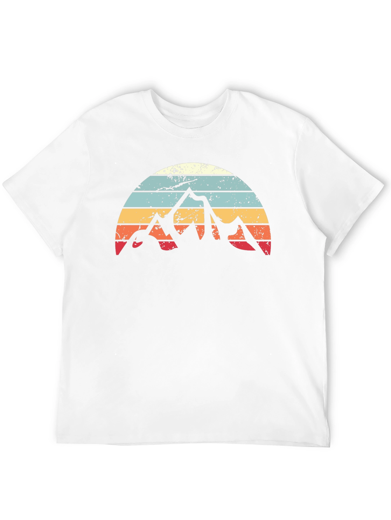 Retro Mountain Sunset Graphic Tee