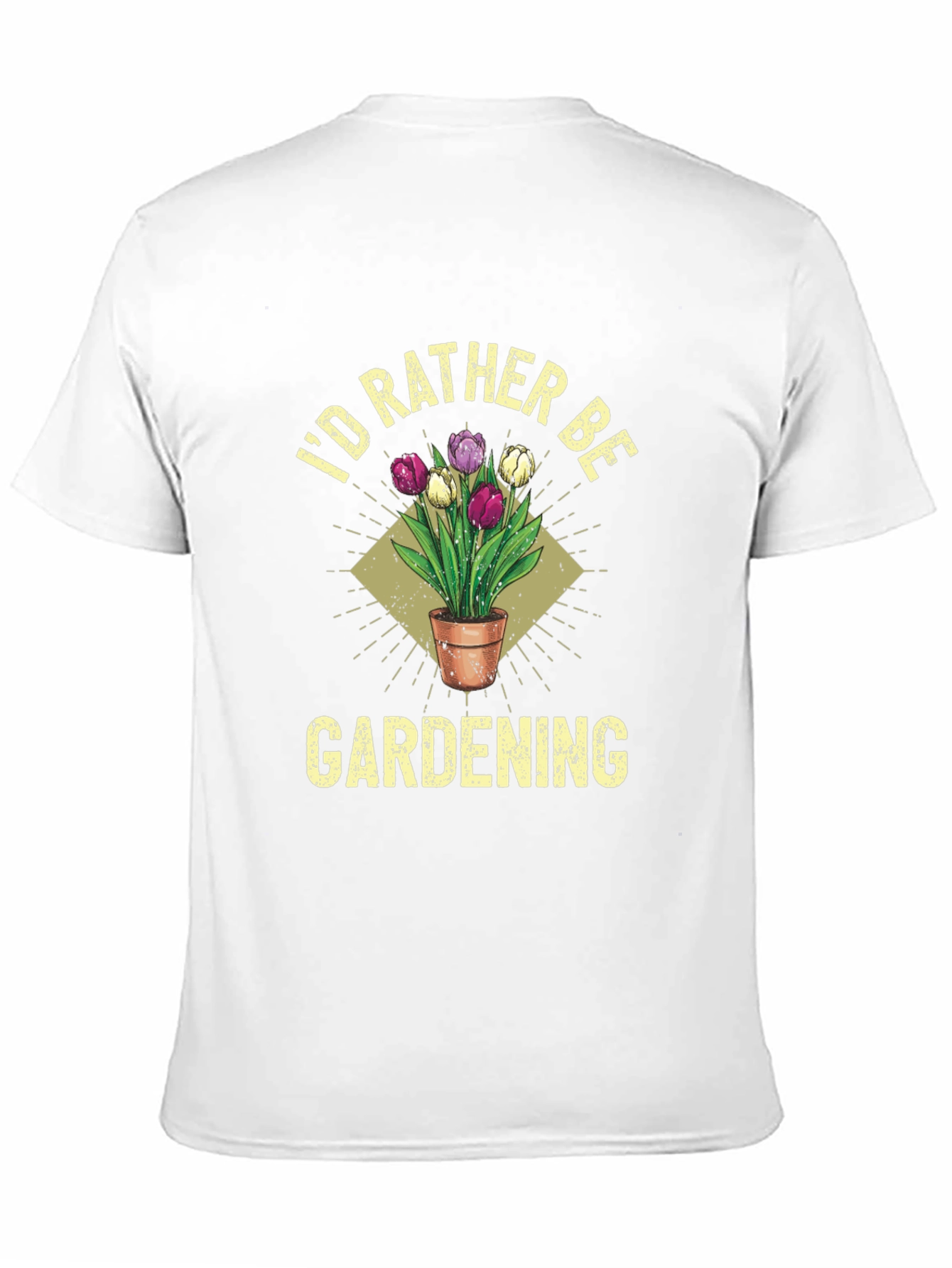 Id Rather Be Gardening Graphic T-Shirt