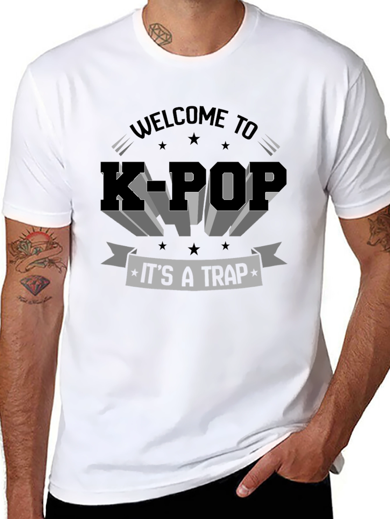 Welcome to K-Pop Its a Trap T-Shirt
