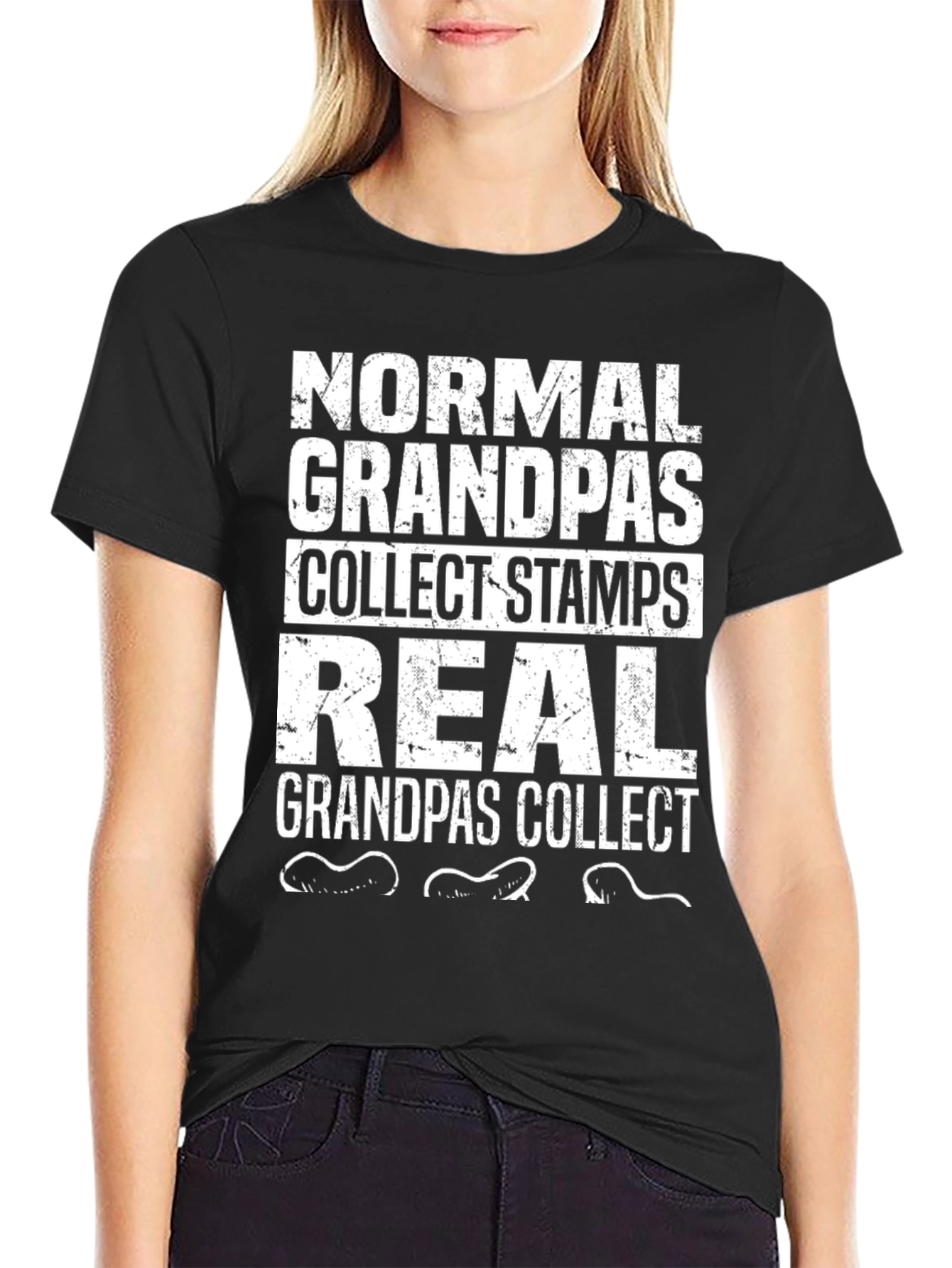 Real Grandpas Collect Worms T-Shirt - Novelty Gift