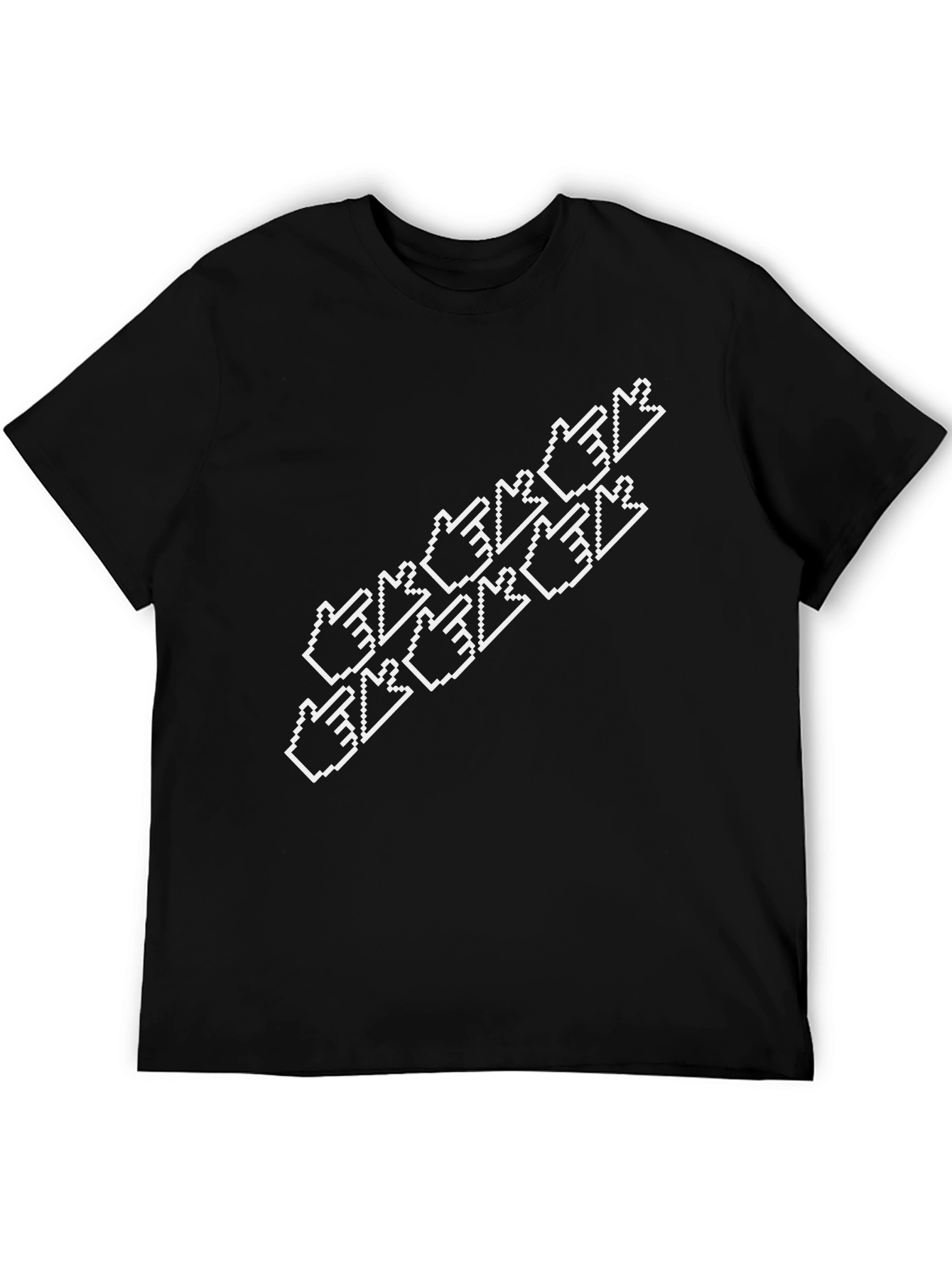 Pixel Hand T-Shirt - Retro Gaming Style