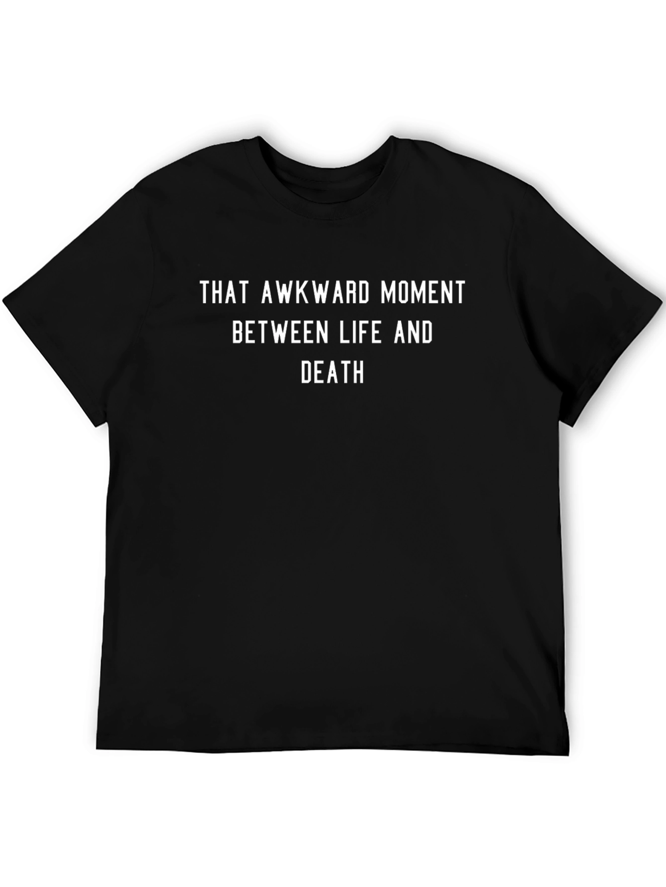 Awkward Moment Life and Death Graphic Tee