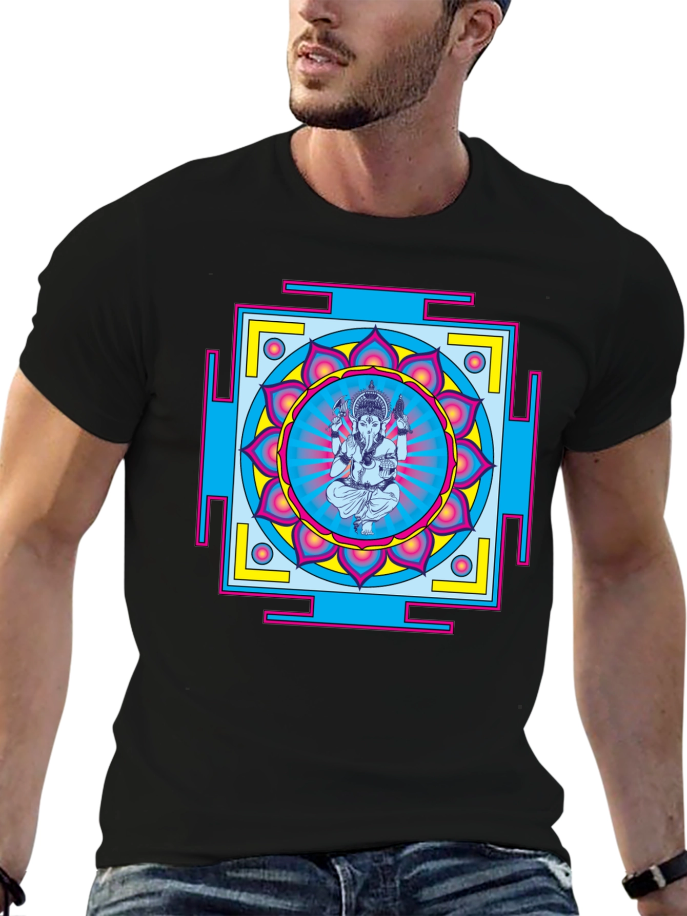 Ganesh Yantra Graphic T-Shirt