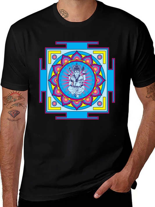 Ganesh Yantra Graphic T-Shirt