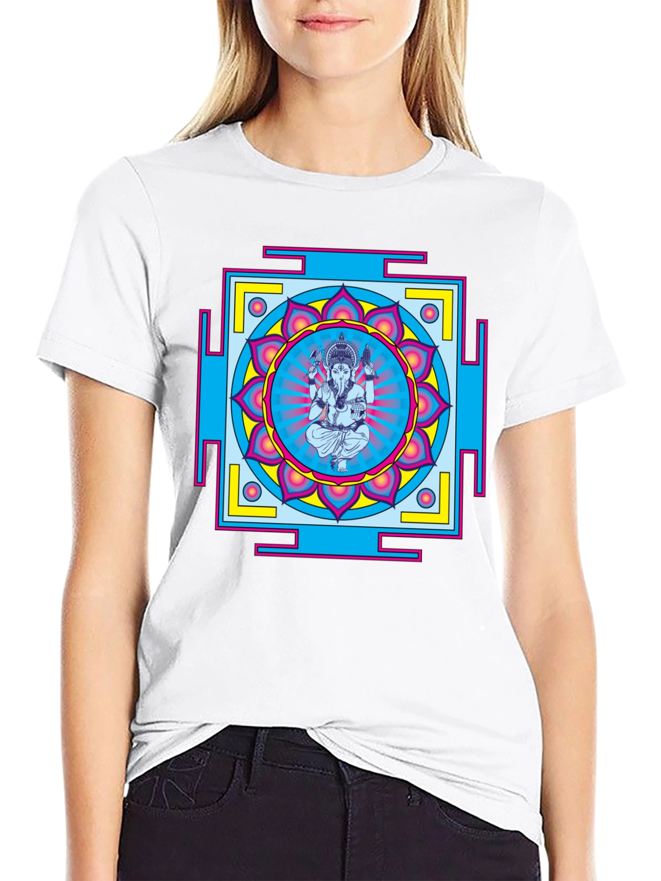 Ganesh Yantra Graphic T-Shirt