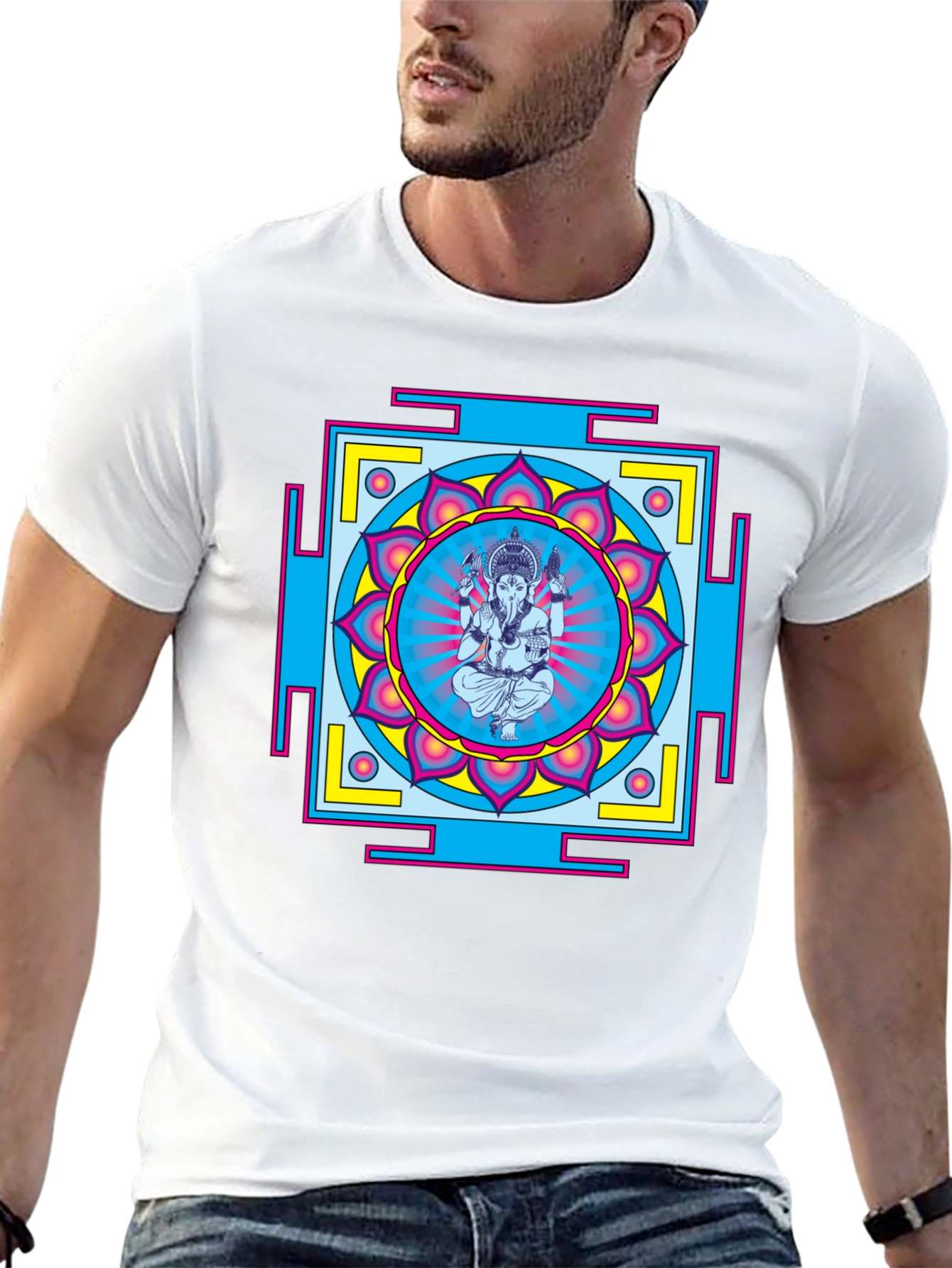 Ganesh Yantra Graphic T-Shirt