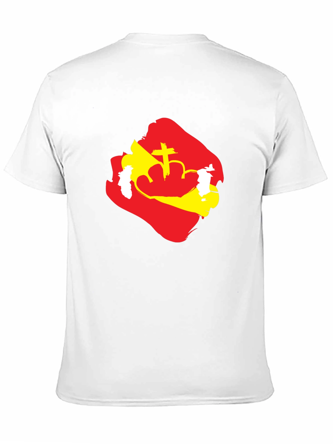 Ethiopian Flag Crown T-Shirt - Mens Black Graphic Tee