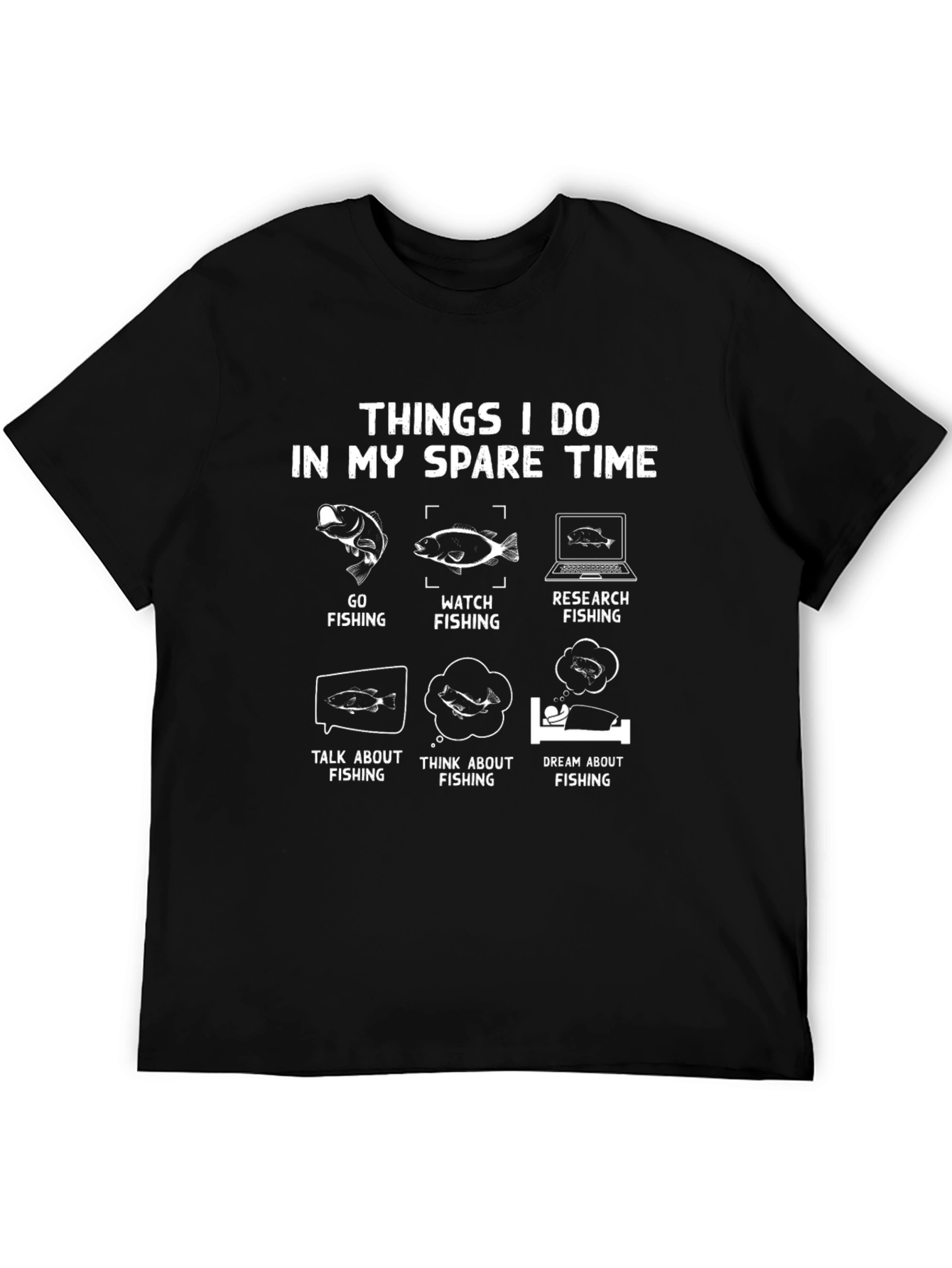 Fishing Spare Time Hobby T-Shirt