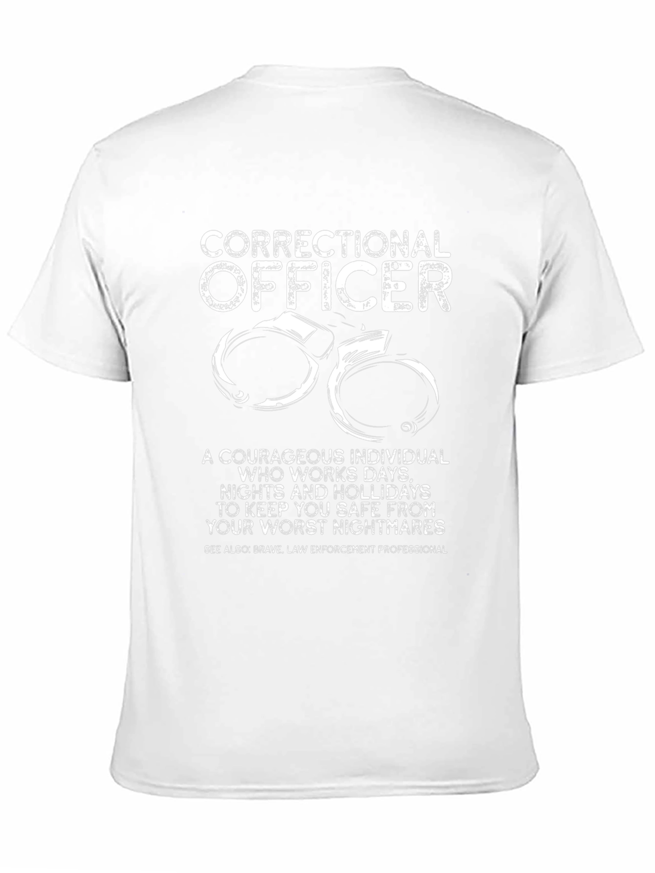 Correctional Officer Graphic T-Shirt