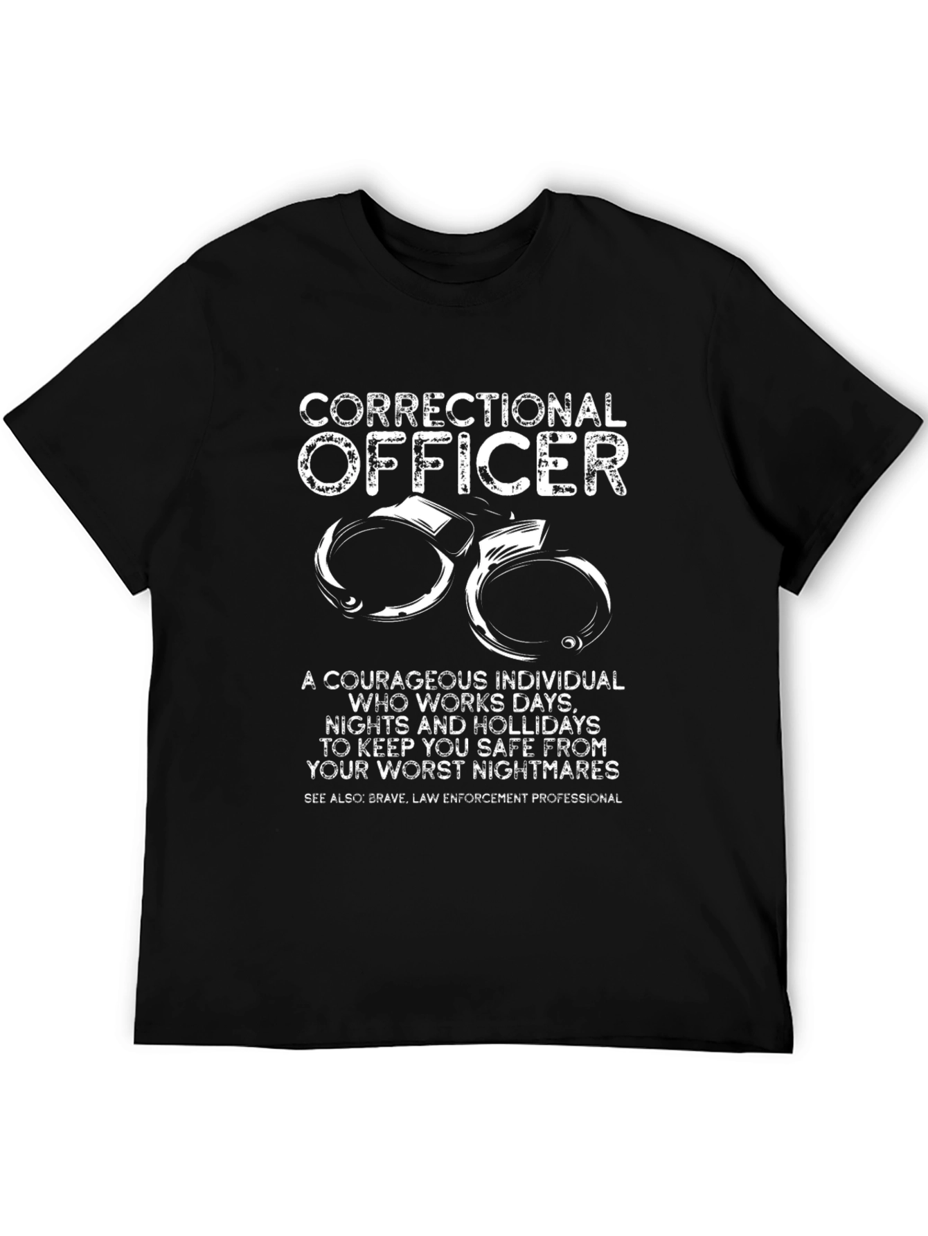 Correctional Officer Graphic T-Shirt